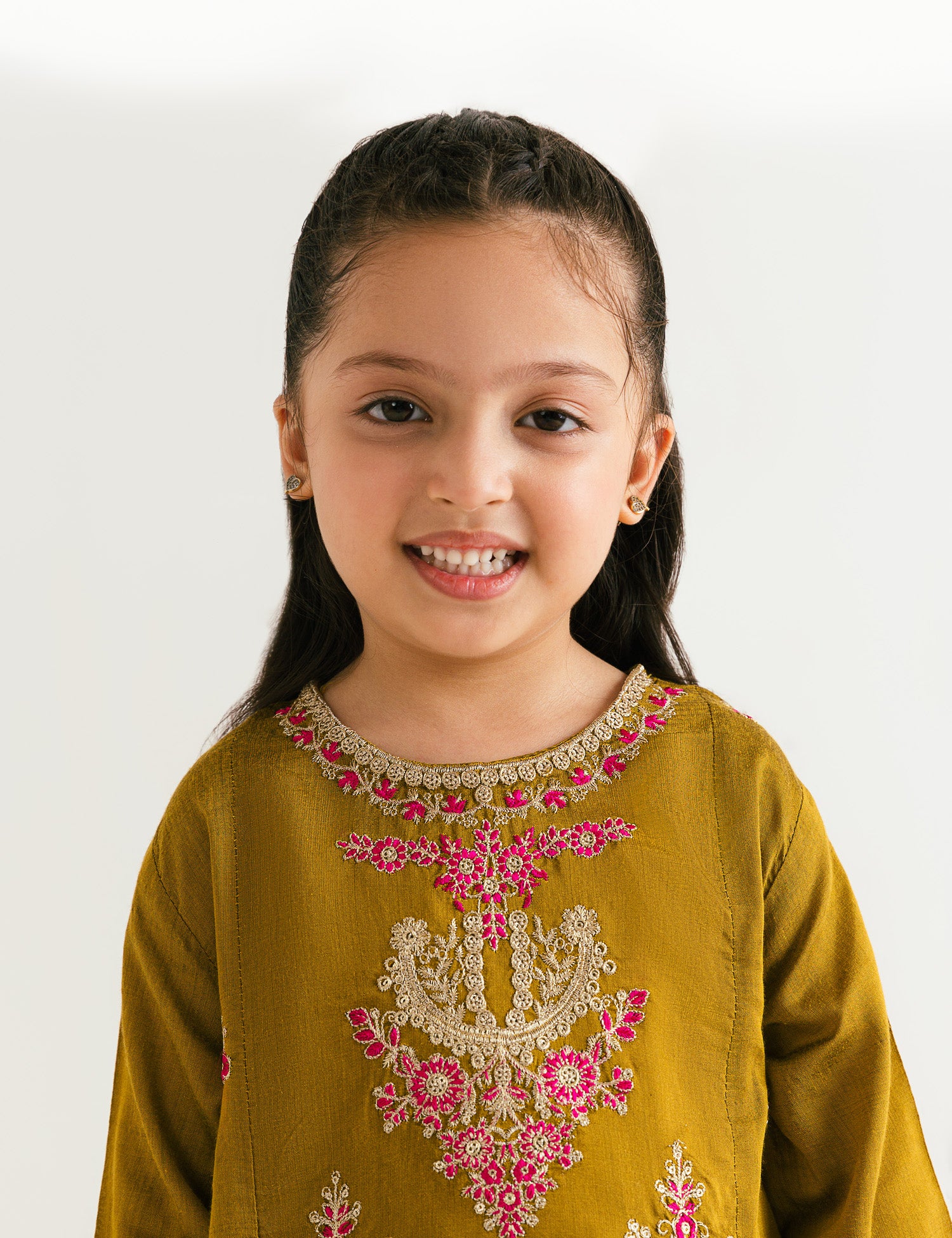 2 PIECE ALLOVER Embroidered SUIT - Image 2