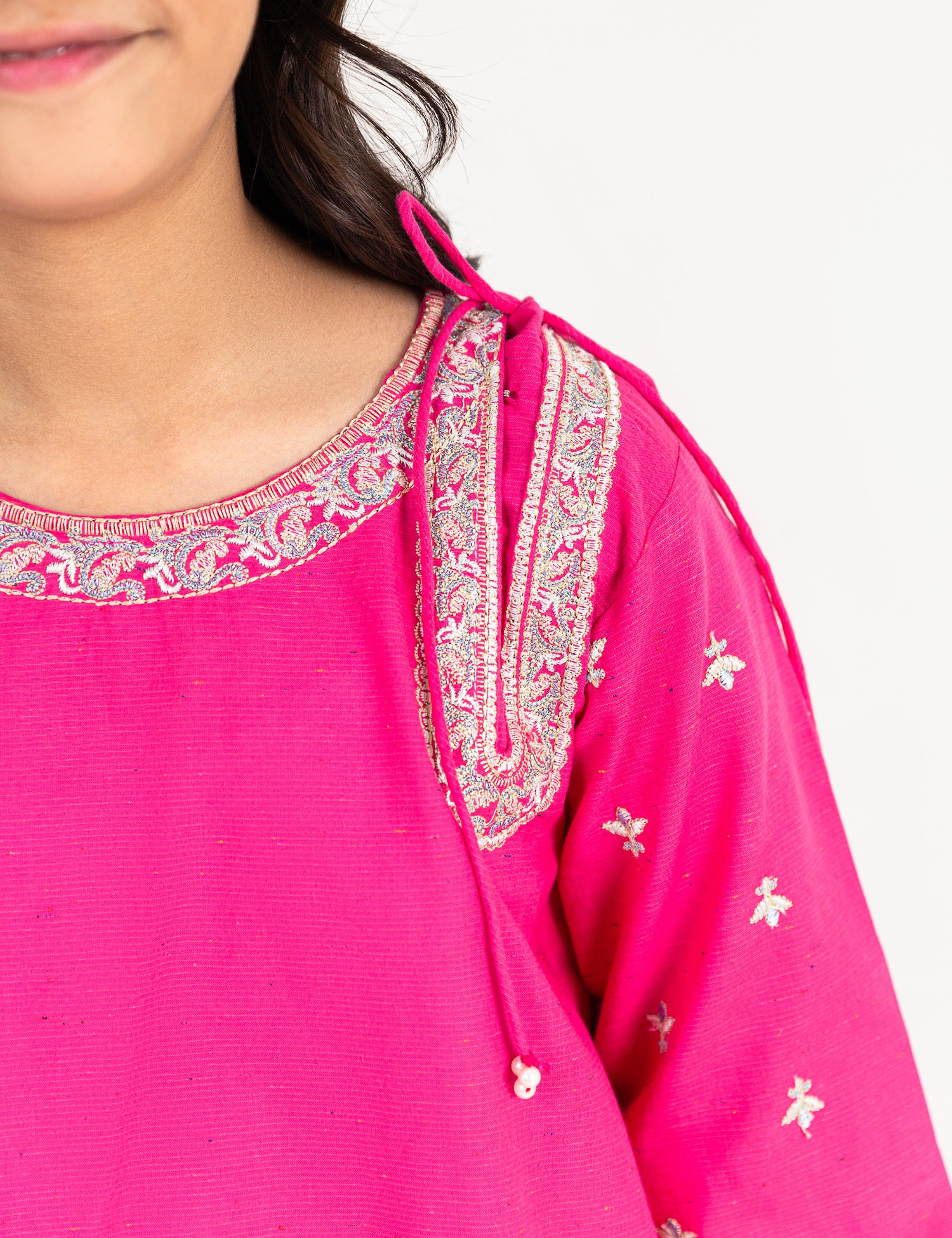 2 PIECE EMBROIDERED SUIT - Image 2