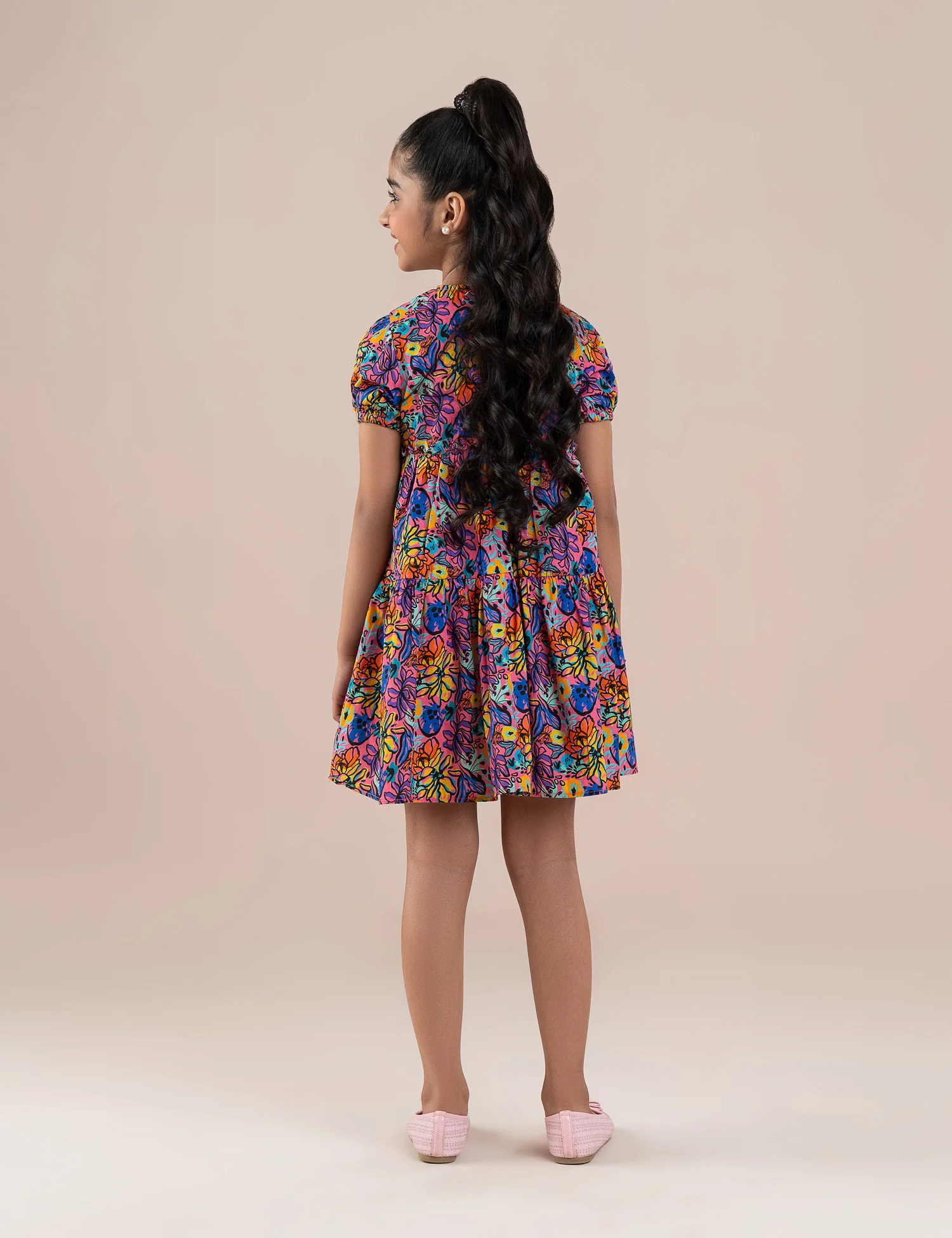 FLORAL PRINTED DRESS - Image 4