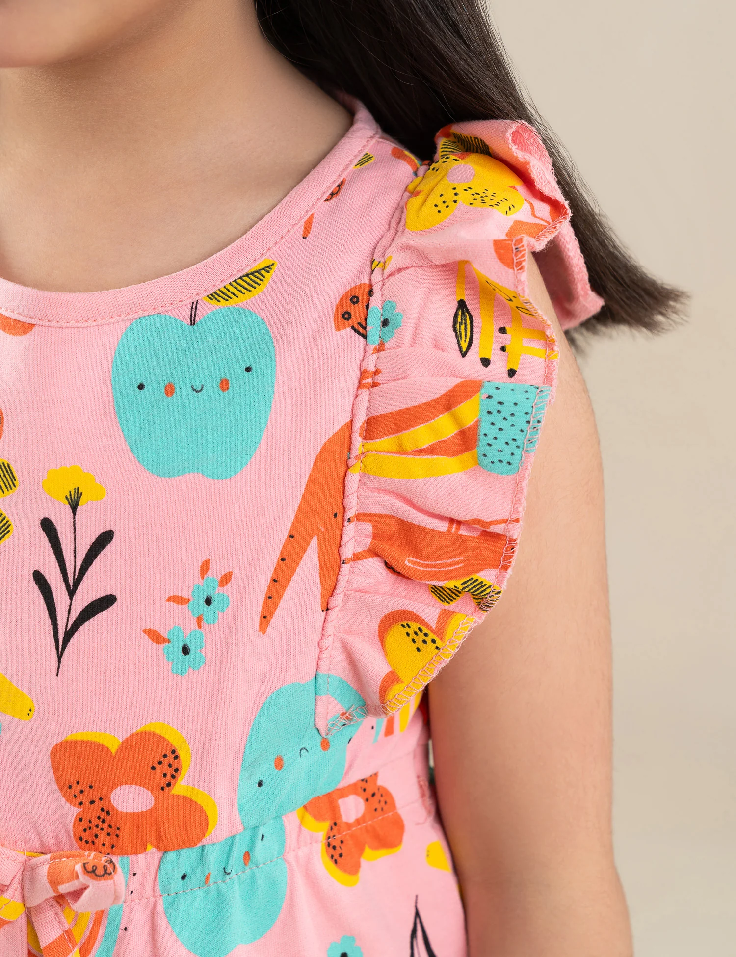 ANIMAL AND FRUIT PRINTED JUMPSUIT - Image 2