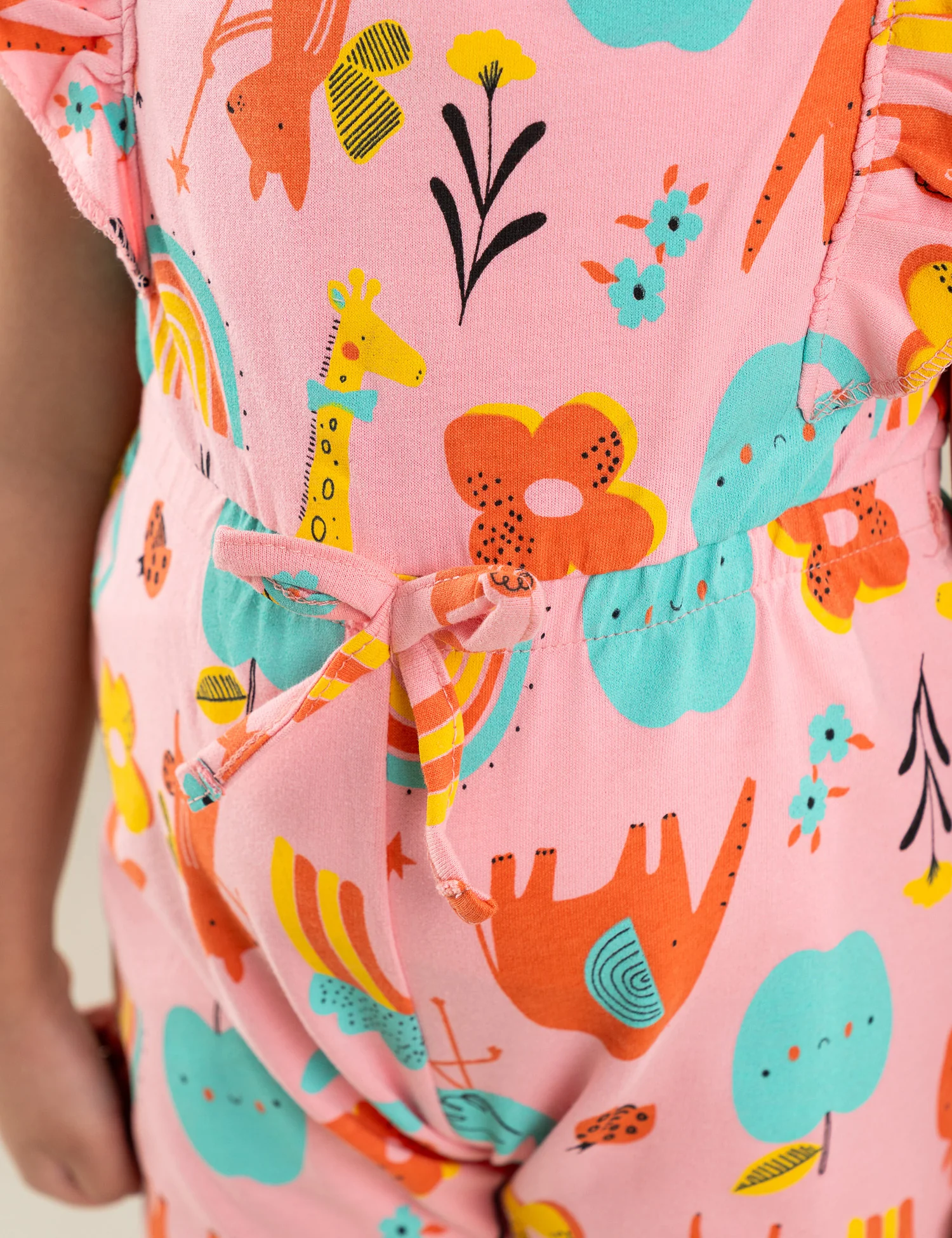 ANIMAL AND FRUIT PRINTED JUMPSUIT - Image 3