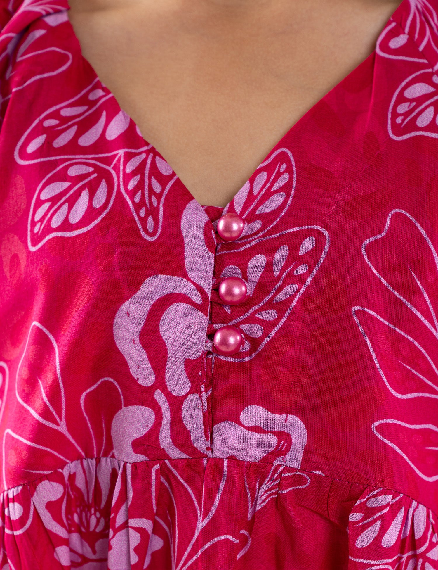 FLORAL EMBROIDERED DRESS - Image 2