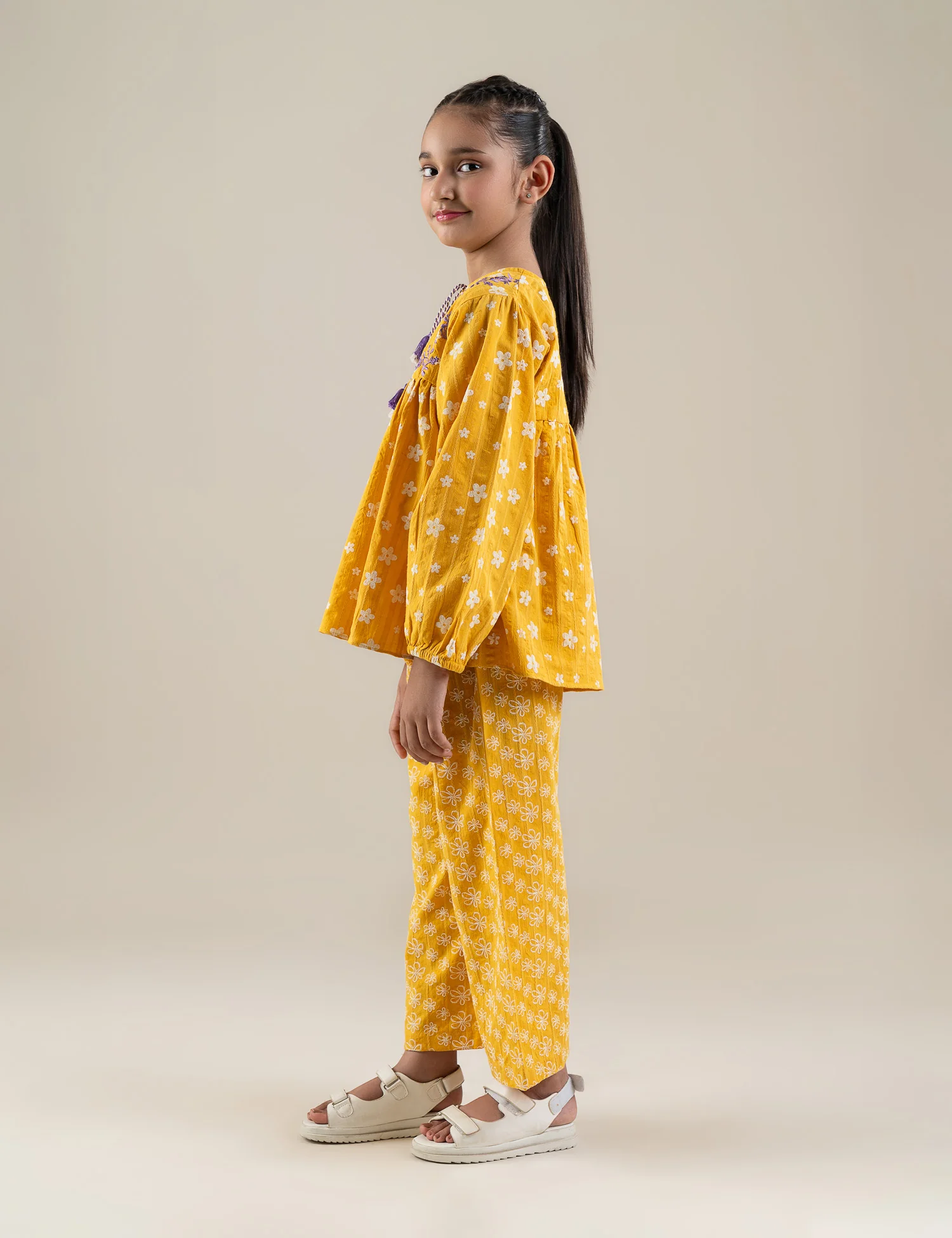2 PIECE FLORAL PRINTED SUIT - Image 6