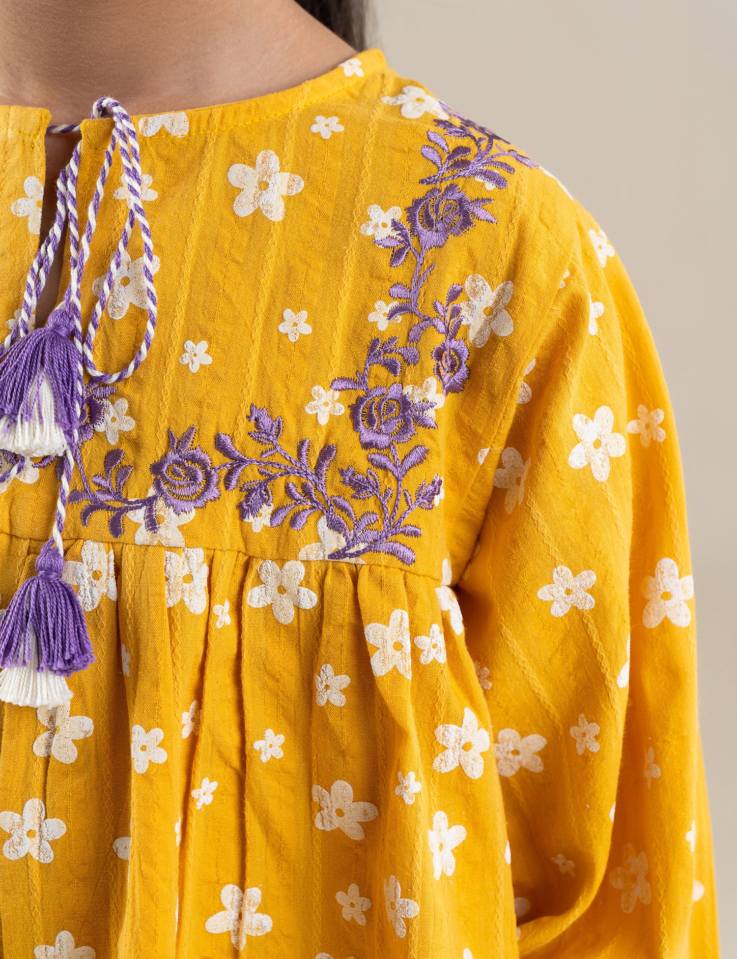 FLORAL PRINTED TOP - Image 3