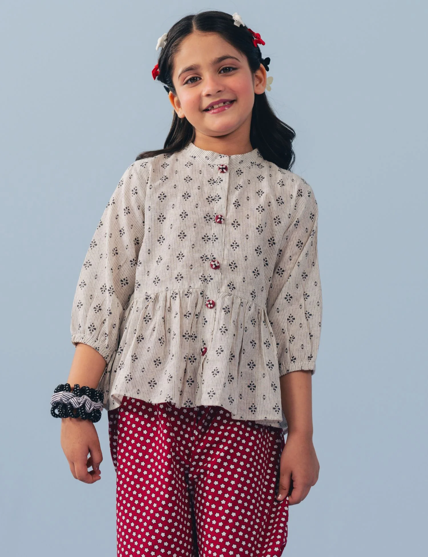 2 PIECE PRINTED SUIT - Image 2