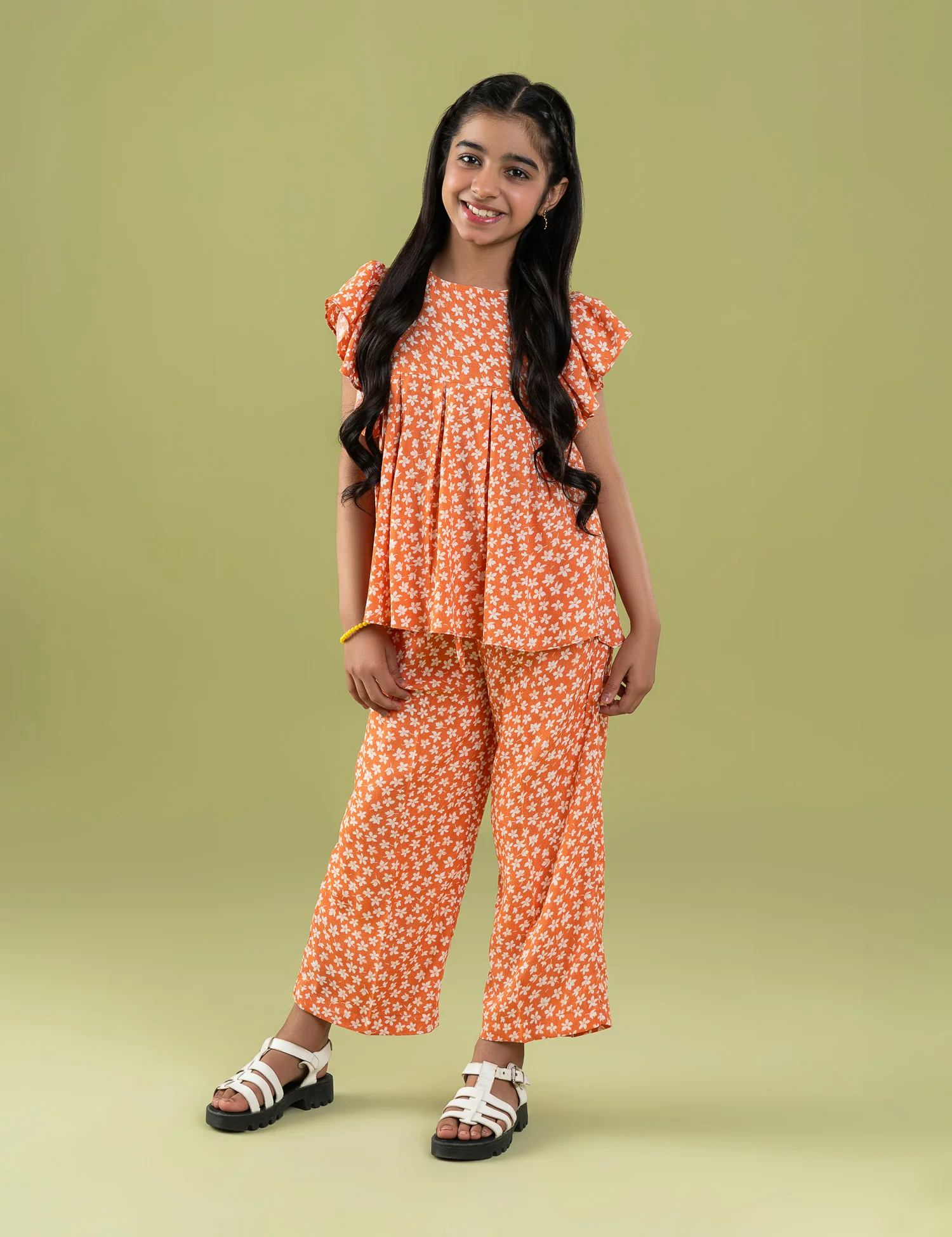 2 PIECE FLORAL PRINTED SUIT - Image 3
