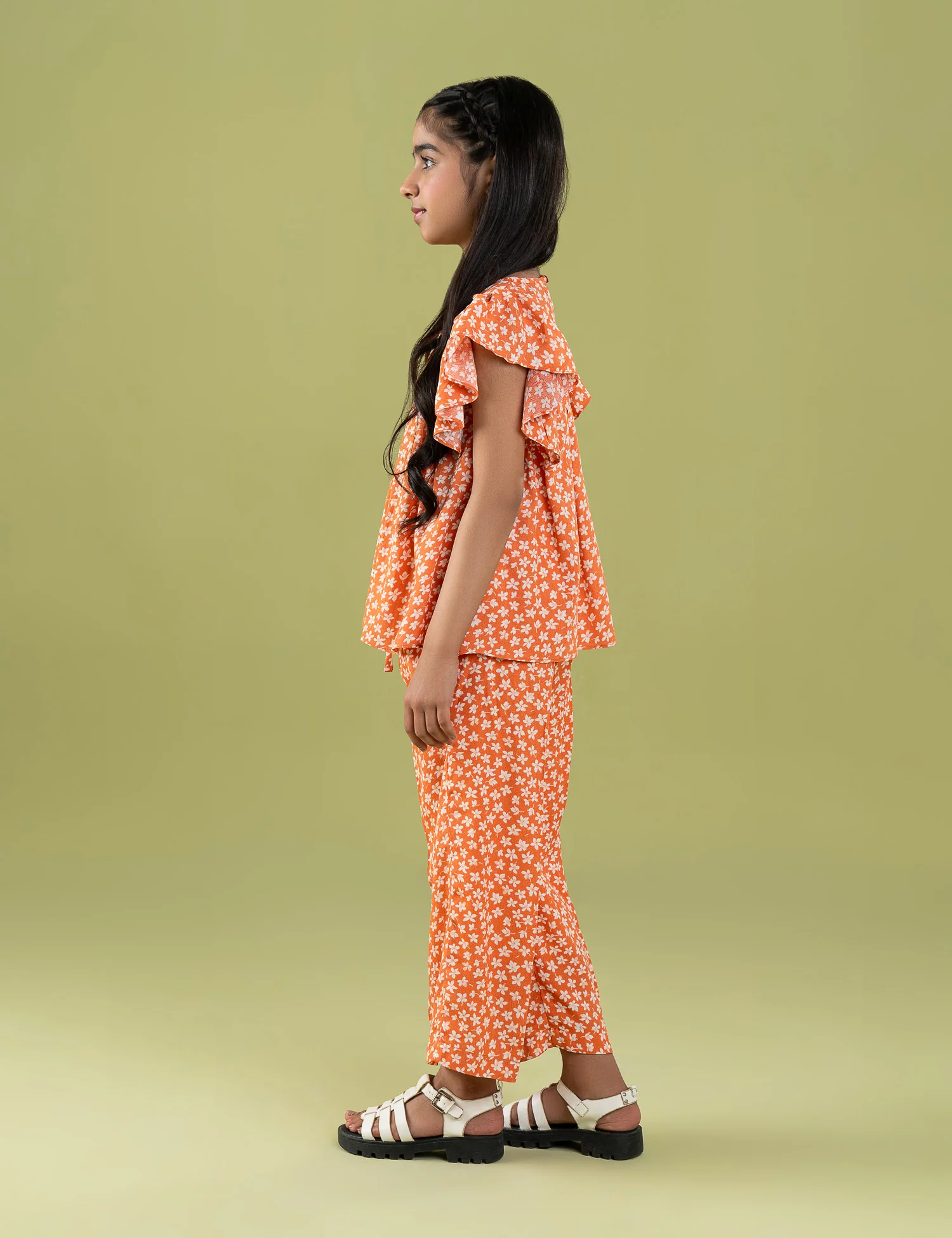2 PIECE FLORAL PRINTED SUIT - Image 4