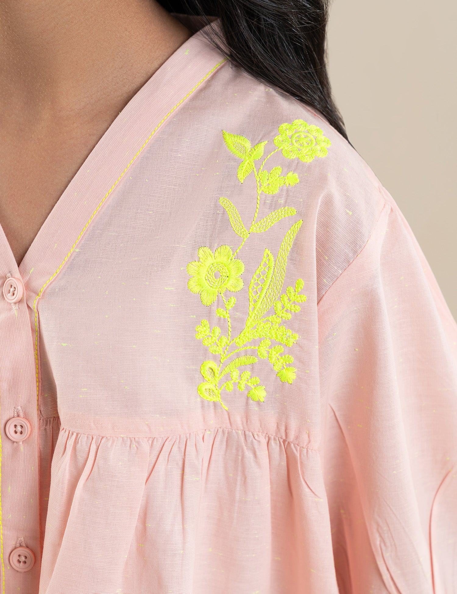 2 PIECE EMBROIDERED SUIT - Image 2