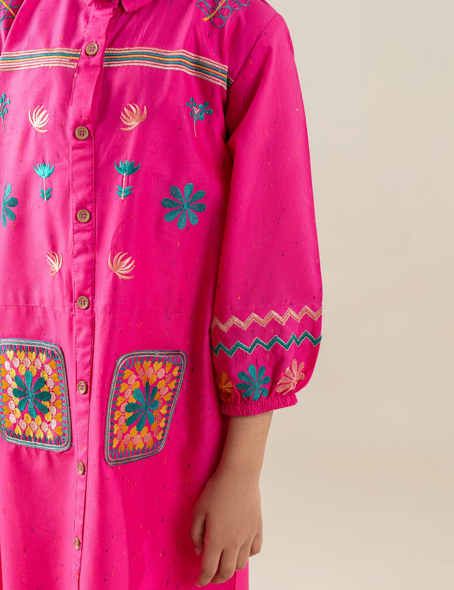 EMBROIDERED DRESS - Image 3
