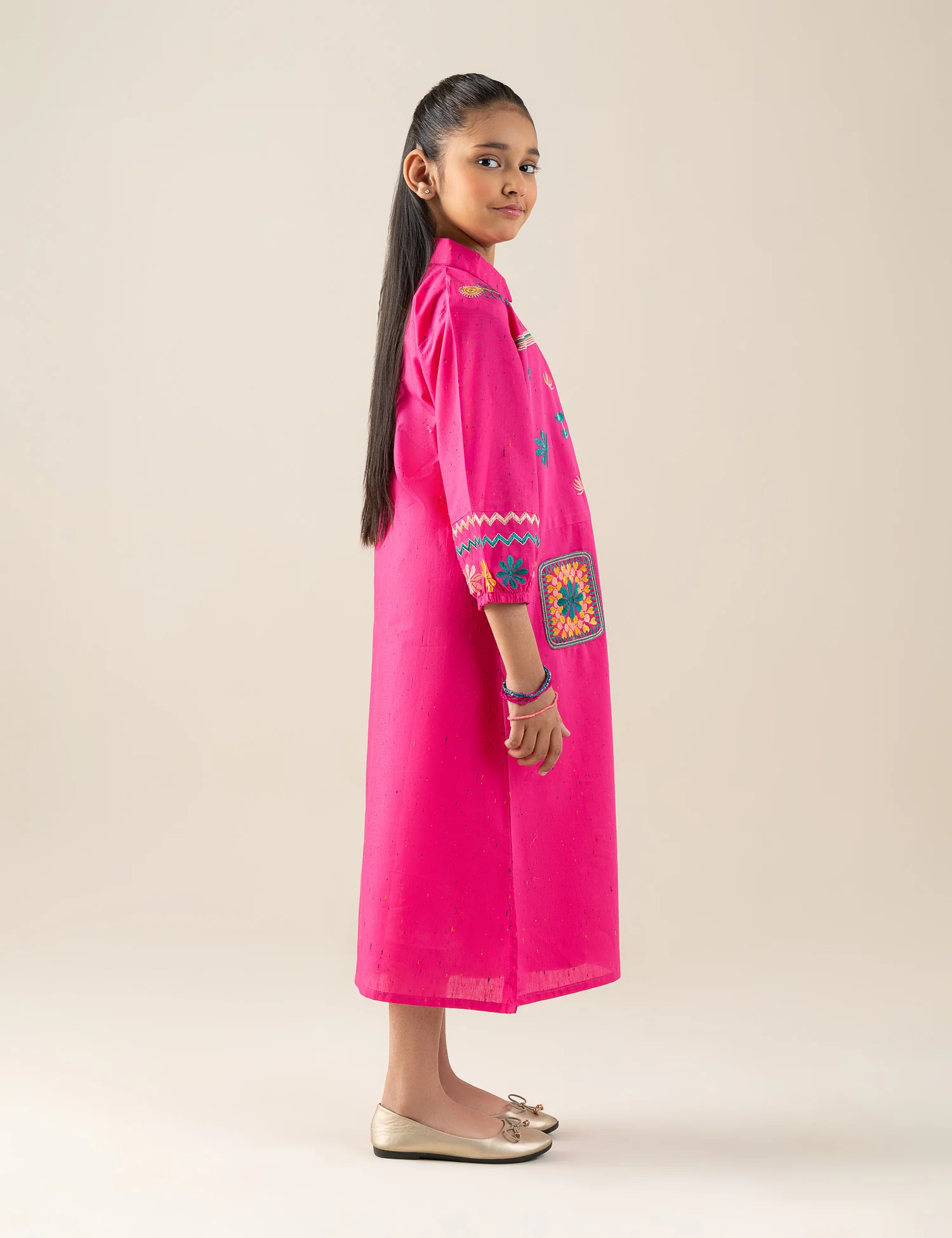 EMBROIDERED DRESS - Image 4