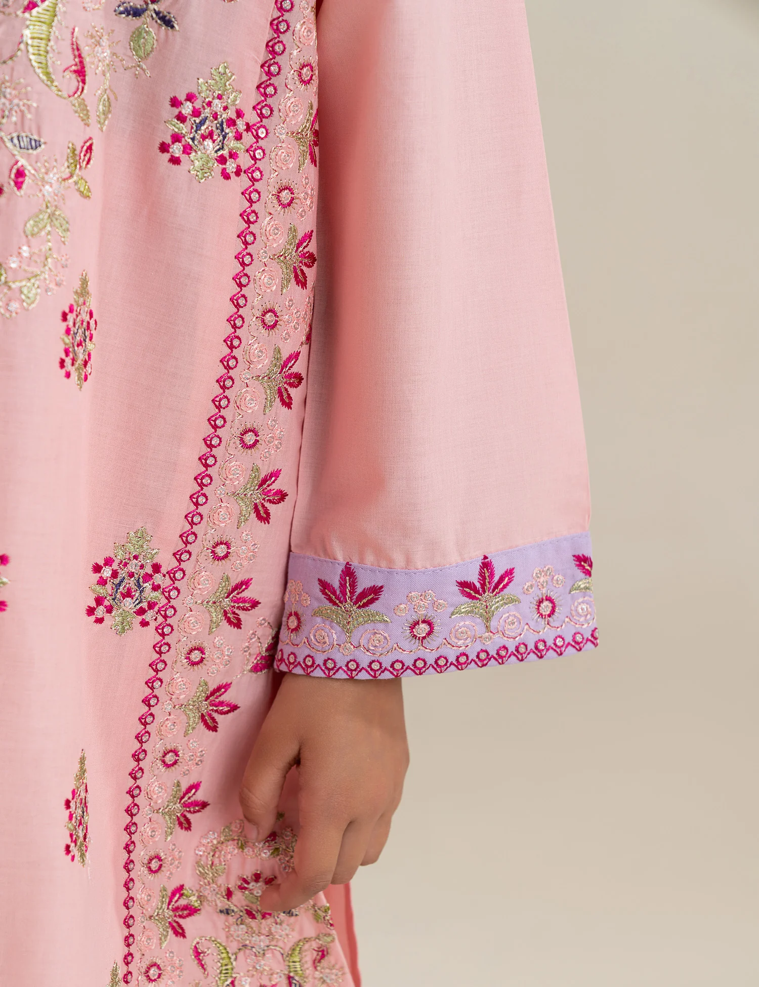 2 PIECE SEQUIN EMBROIDERED SUIT - Image 3