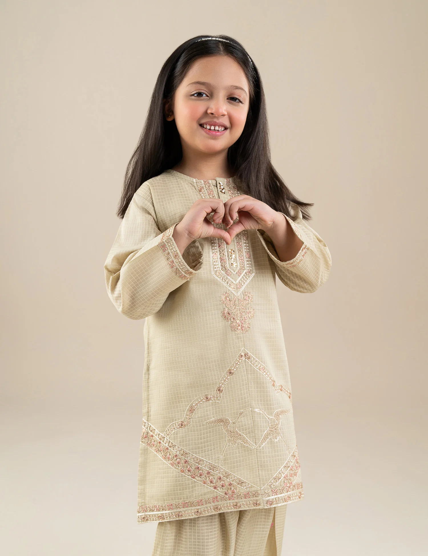 2 PIECE ETHNIC EMBROIDERED SUIT - Image 2