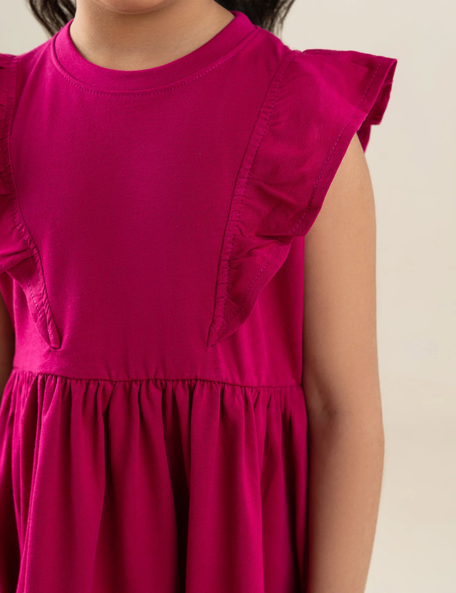 PALM TREE EMBROIDERED DRESS - Image 2
