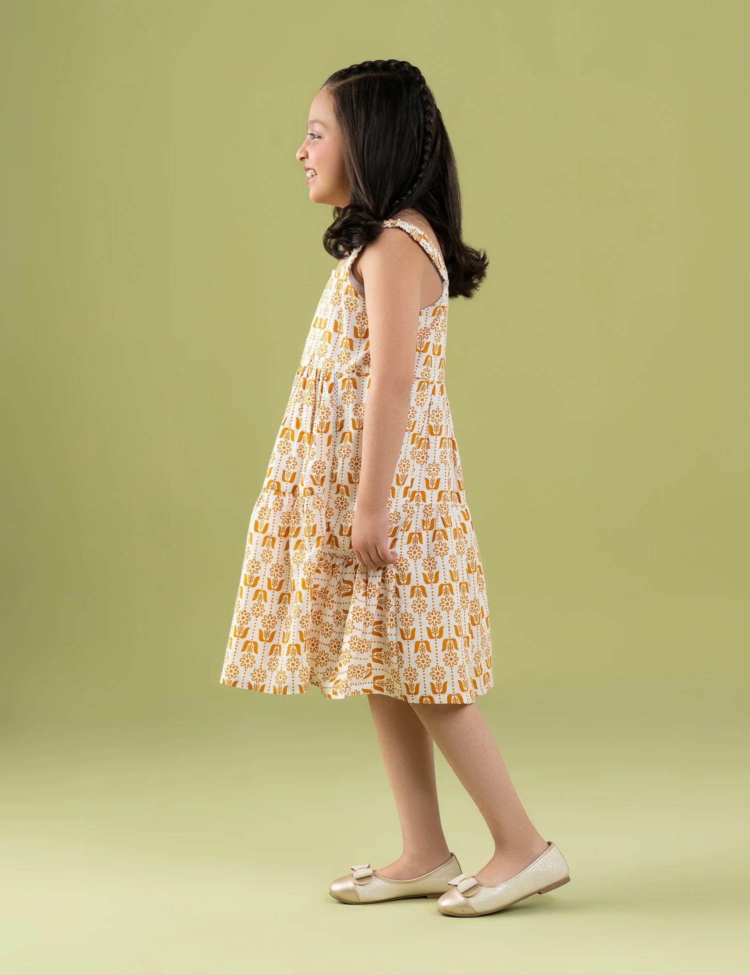 FLORAL PRINTED DRESS - Image 4