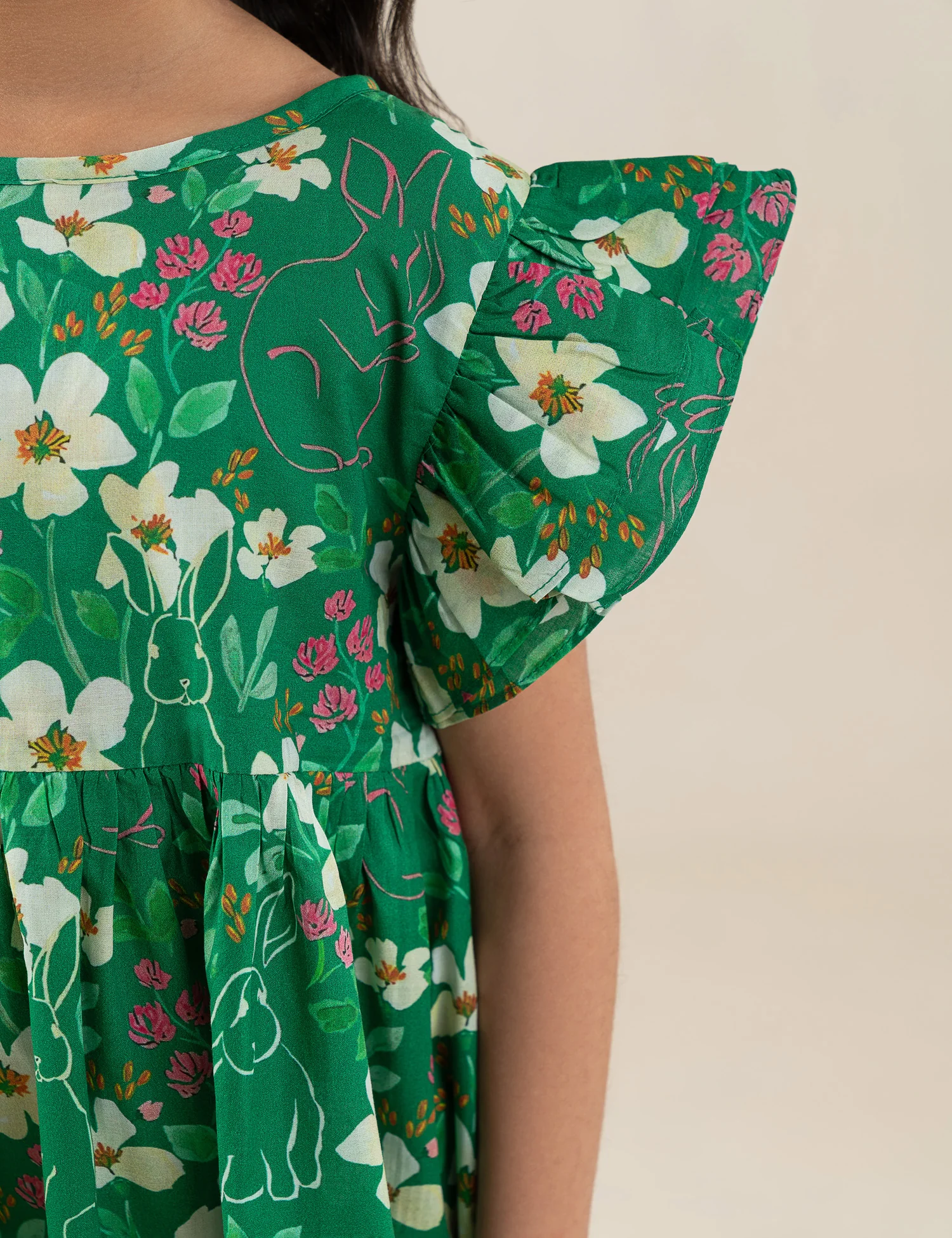 FLORAL PRINTED DRESS - Image 2