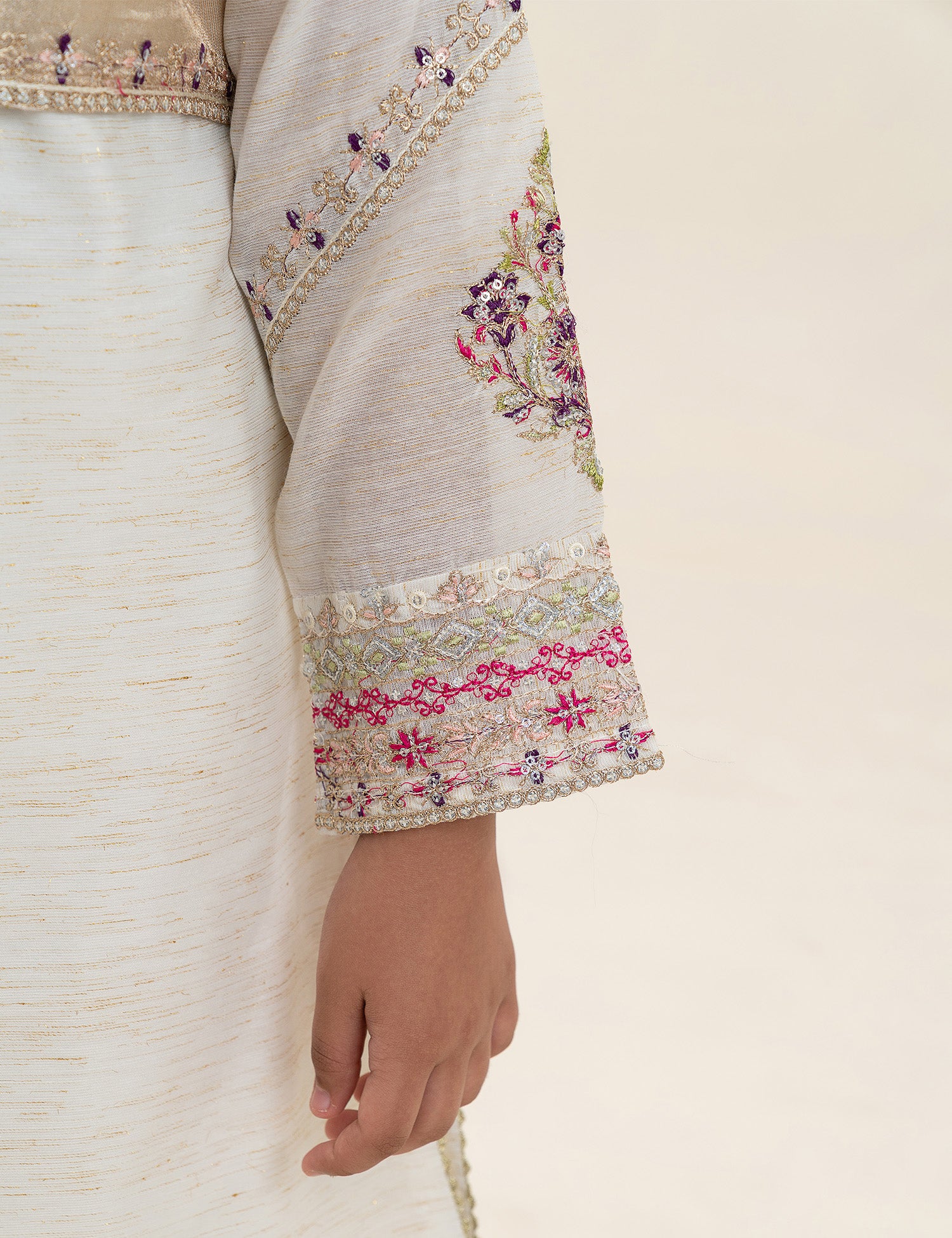 2 PIECE ETHNIC EMBROIDERED SUIT - Image 3