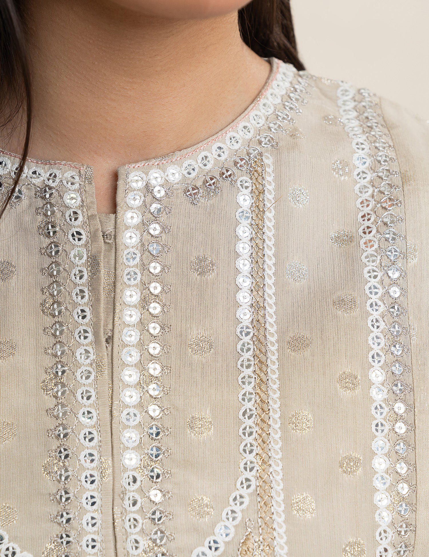 2 PIECE ETHNIC EMBROIDERED SUIT - Image 2