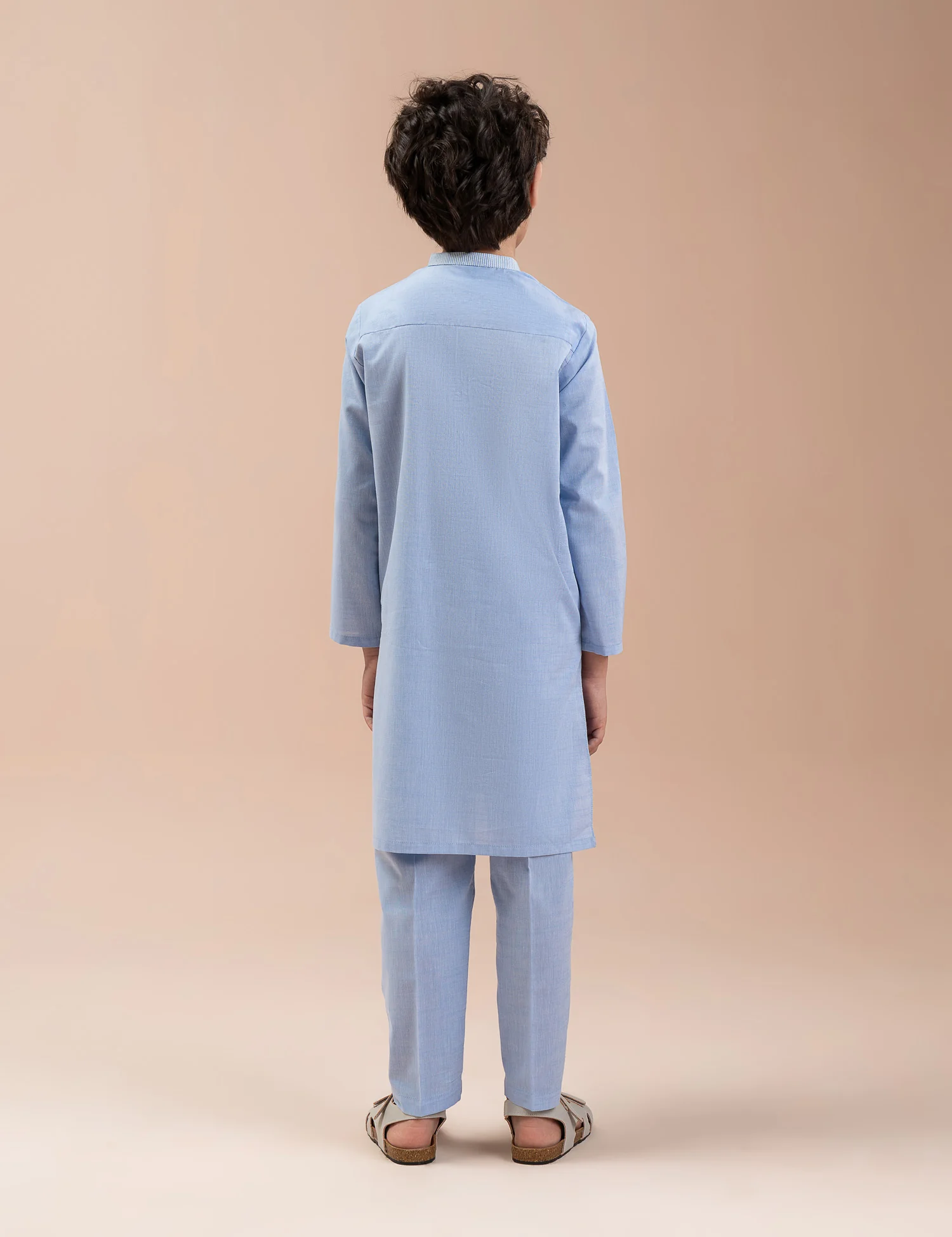 2 PIECE CLASSIC BLOCK PRINTED SUIT - Image 4