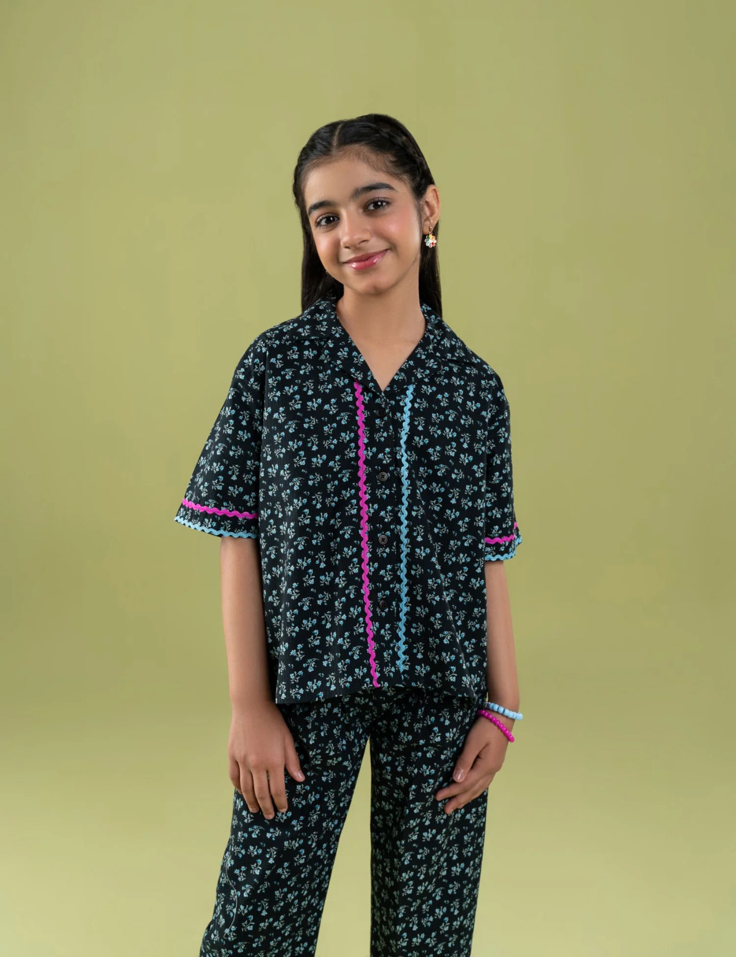 2 PIECE FLORAL PRINTED SUIT - Image 3