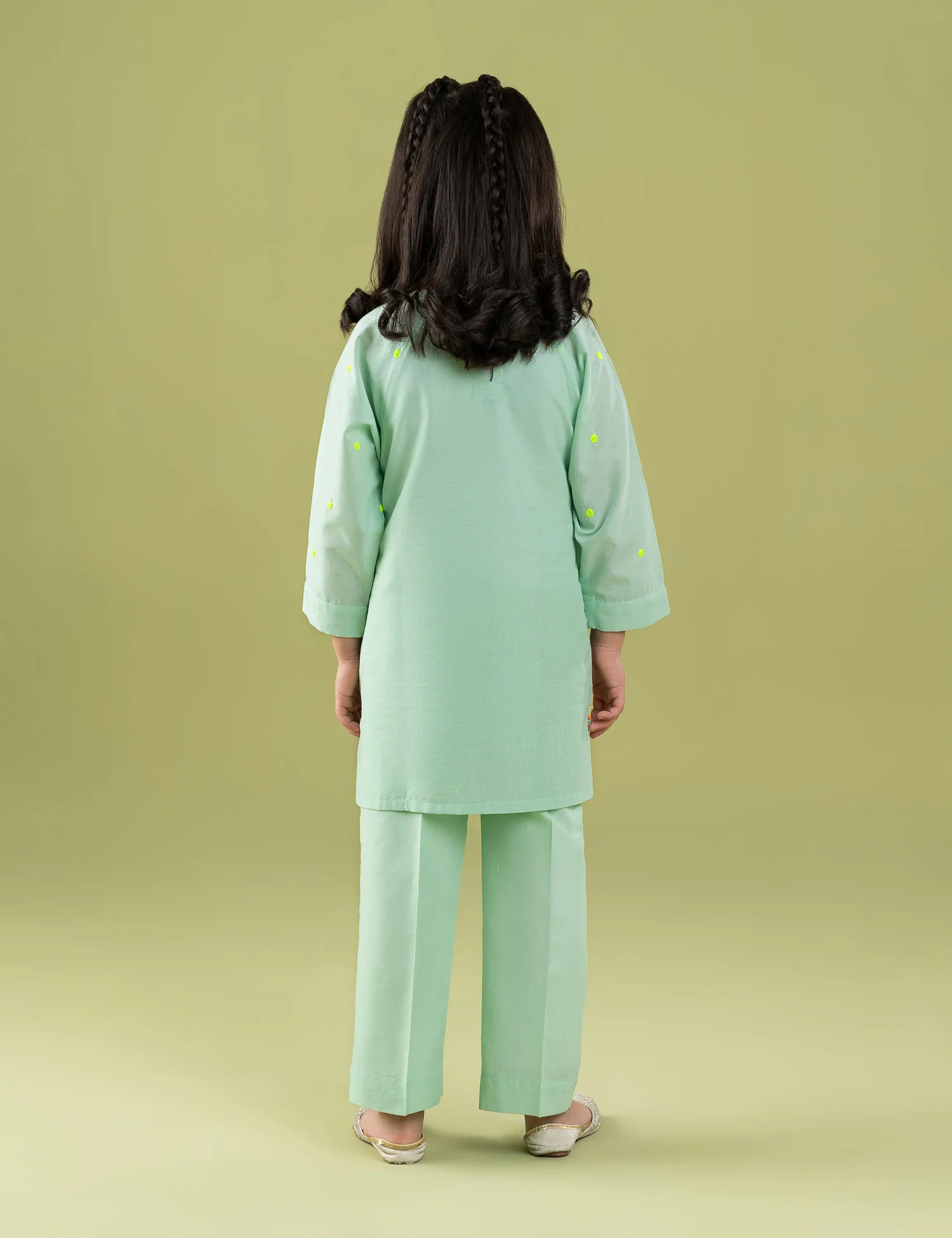 2 PIECE VIBRANT EMBROIDERED SUIT - Image 6
