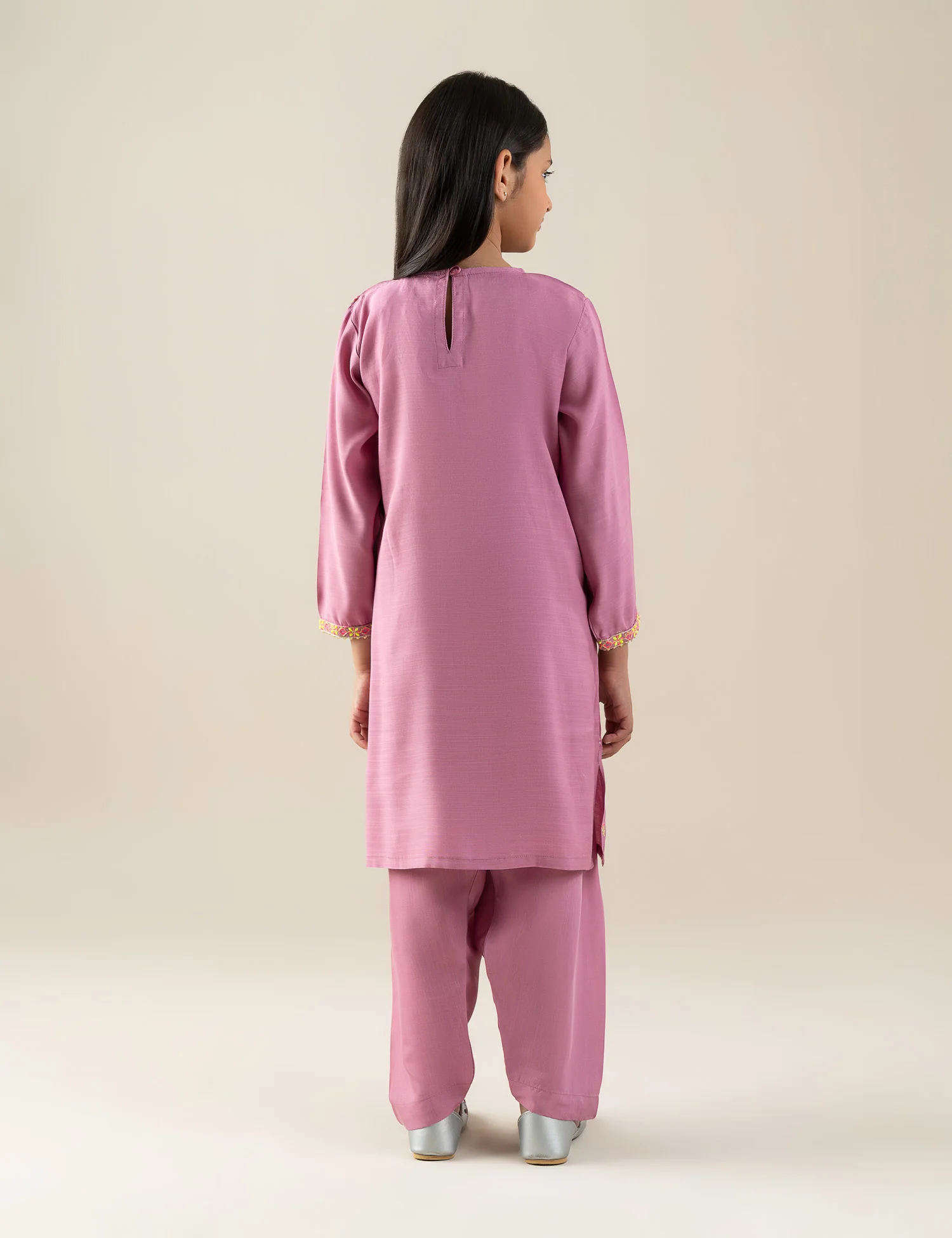 2 PIECE ALLOVER EMBROIDERED SUIT - Image 4