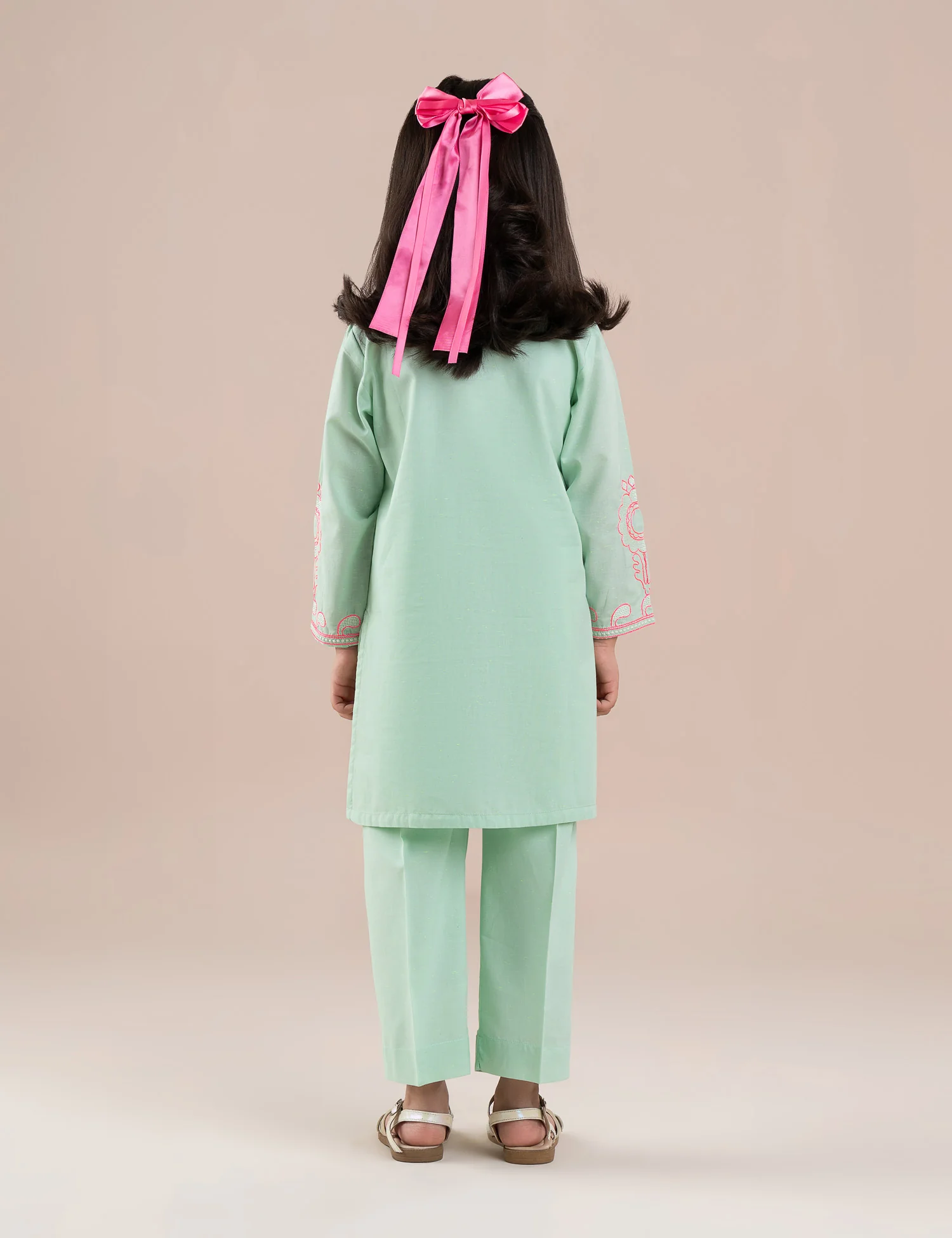 2 PIECE EMBROIDERED SUIT - Image 5