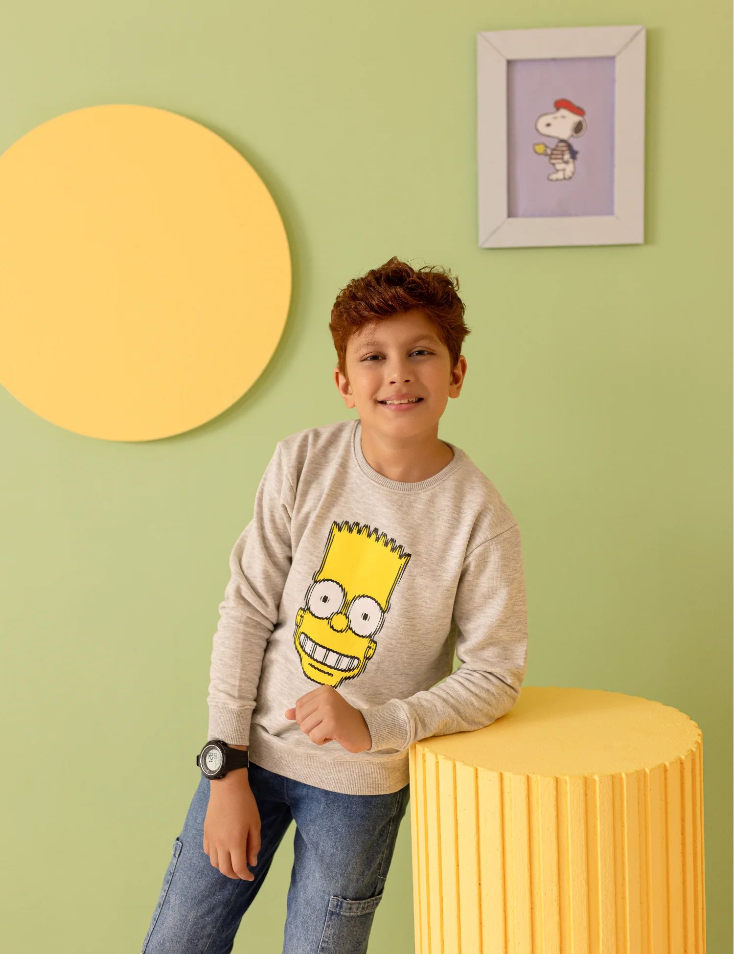 BART SIMPSON GRAPHIC SWEATSHIRT - Image 2