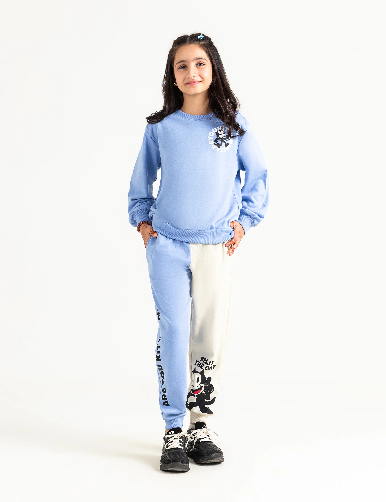 2 PIECE FELIX THE CAT GRAPHIC SUIT - Image 2