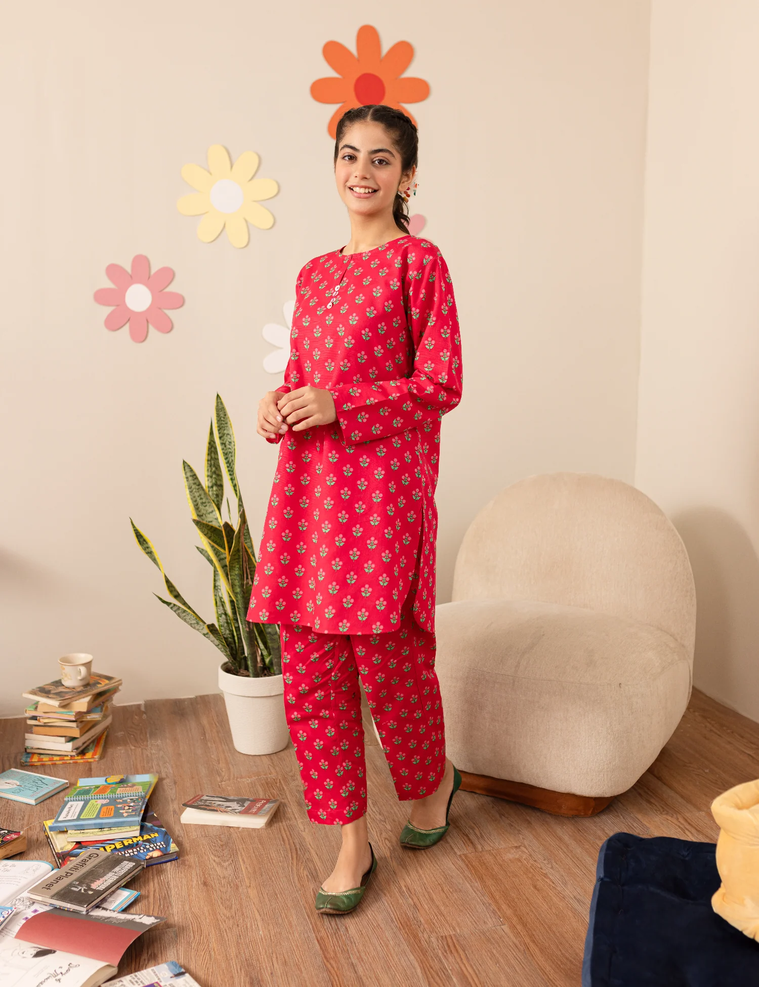 2 PIECE DIGITAL PRINTED SUIT - Image 4