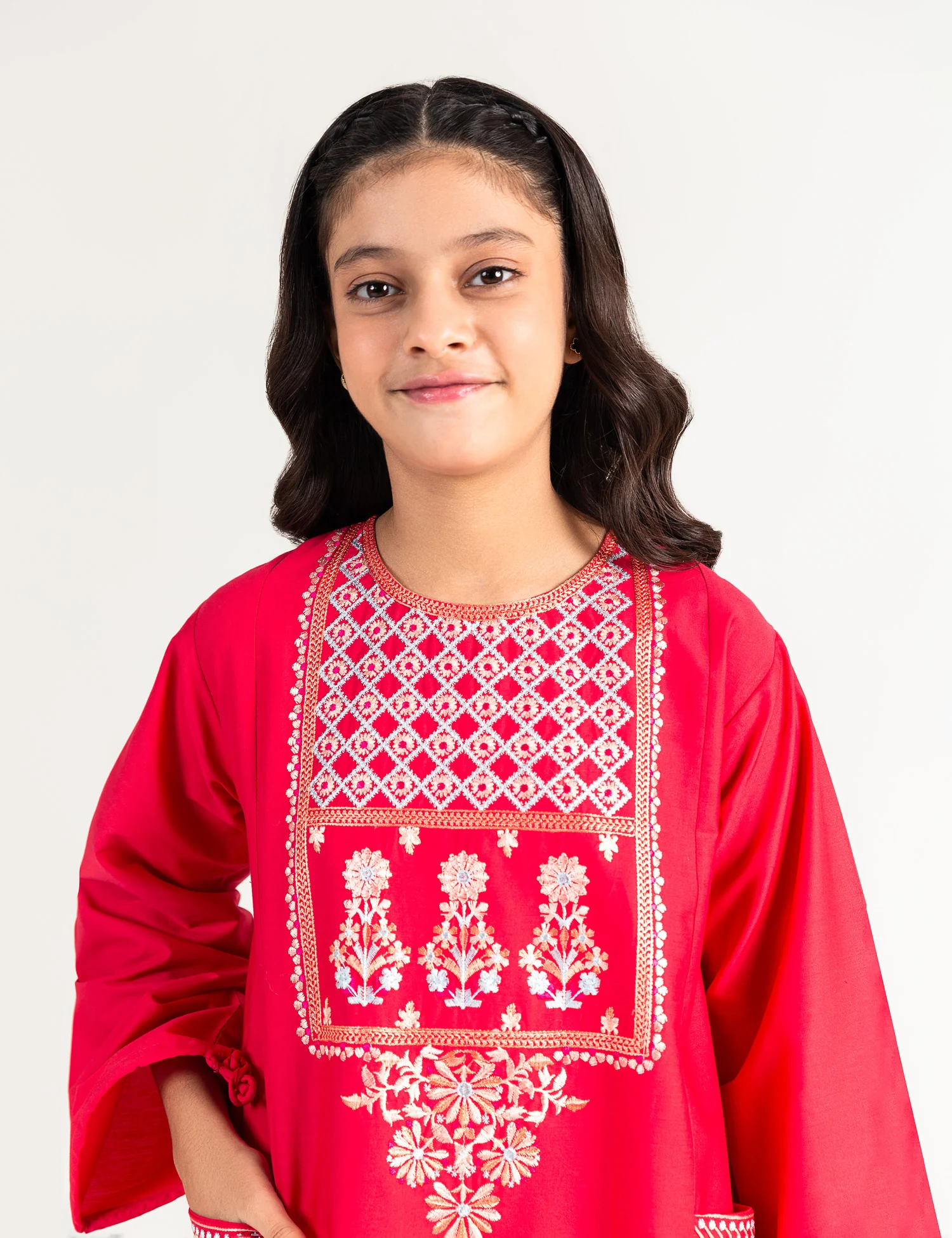 2 PIECE EMBROIDERED SUIT - Image 2