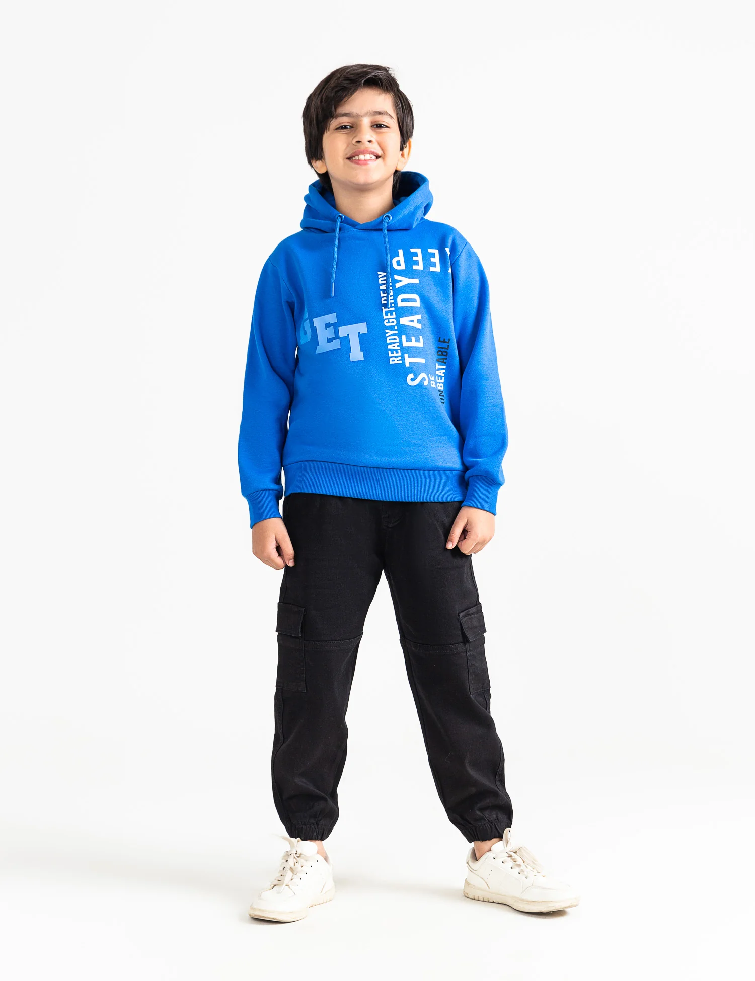 SLOGAN PRINTED HOODIE - Image 3