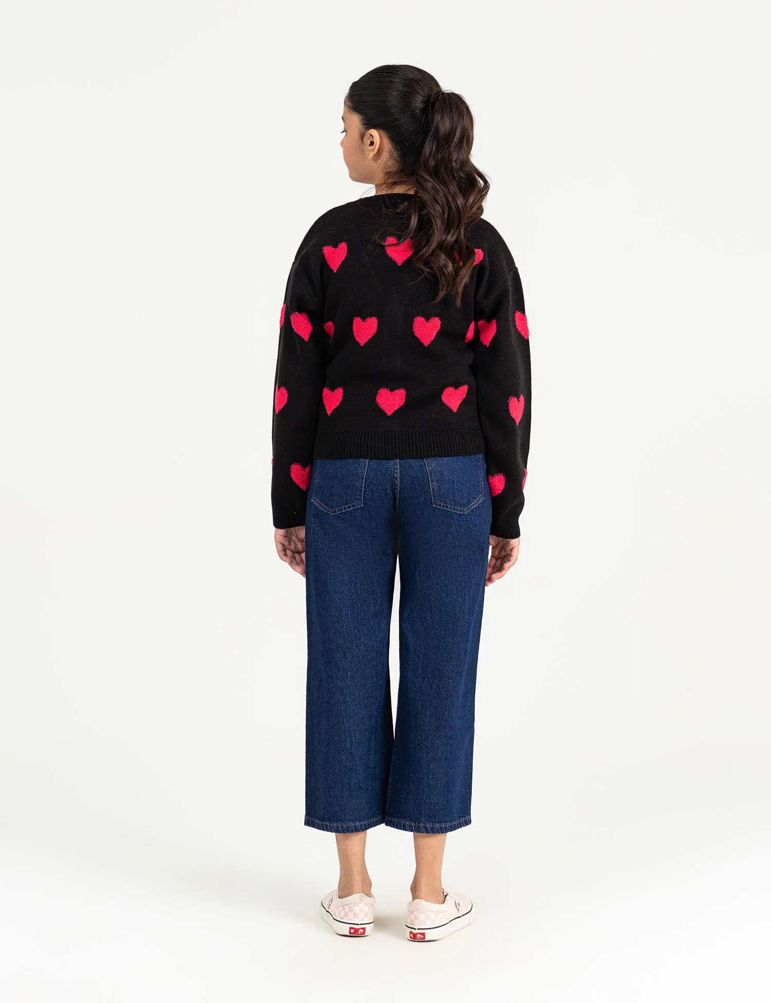 HEART KNITTED CARDIGAN - Image 4
