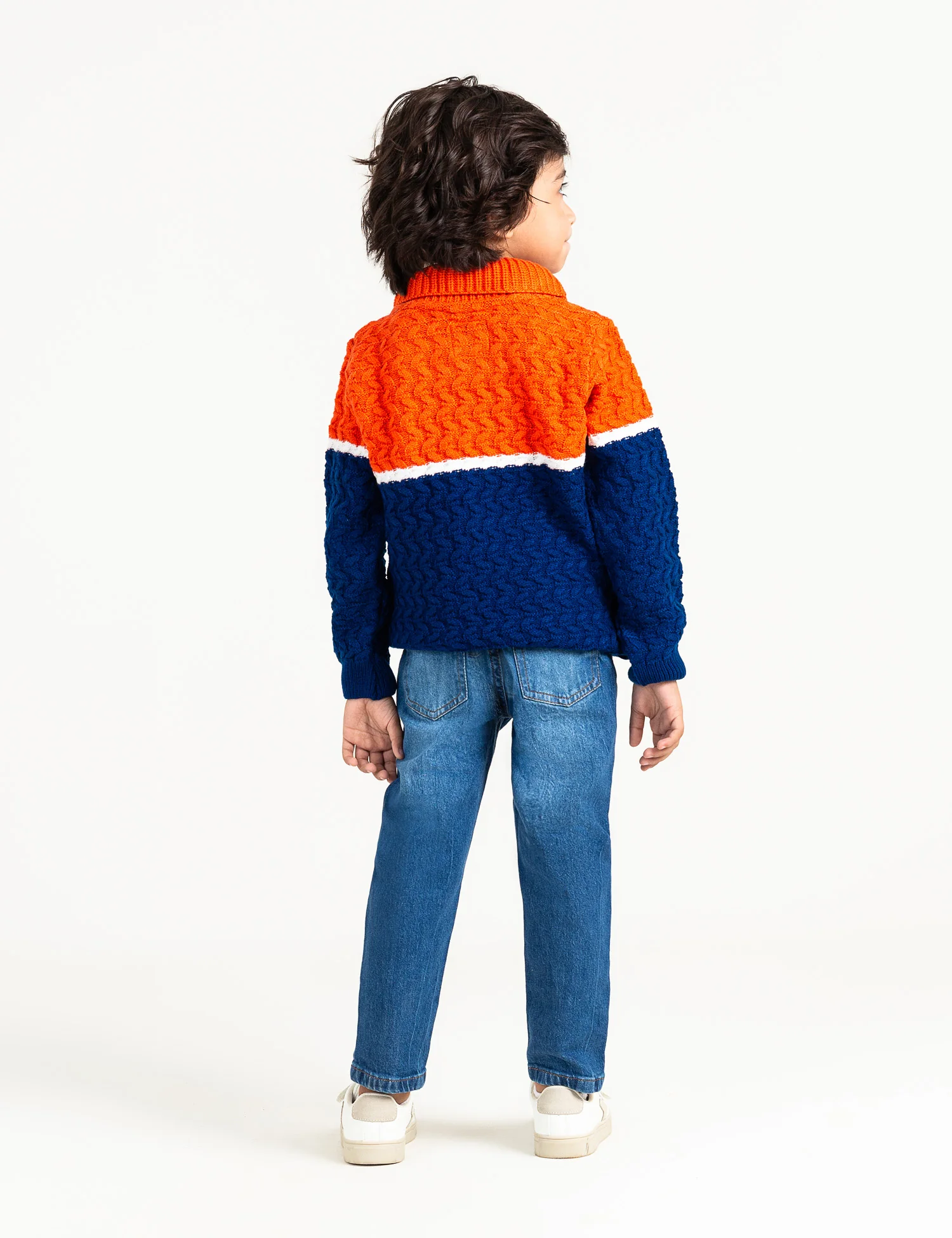 SHAWL COLLAR SWEATER - Image 3