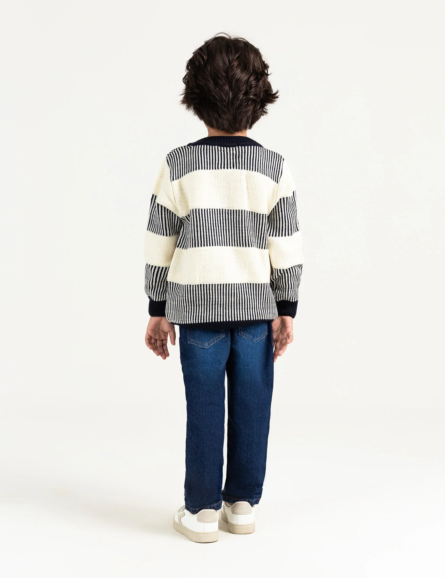 COLOR BLOCK SWEATER - Image 3