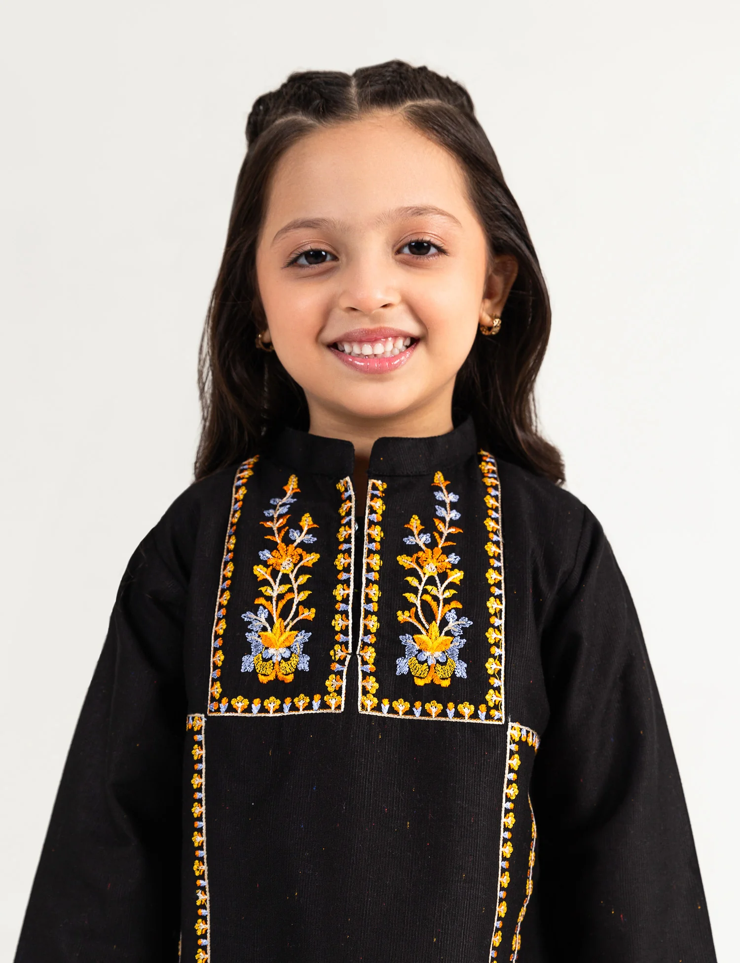 2 PIECE MULTI EMBROIDERED SUIT - Image 3