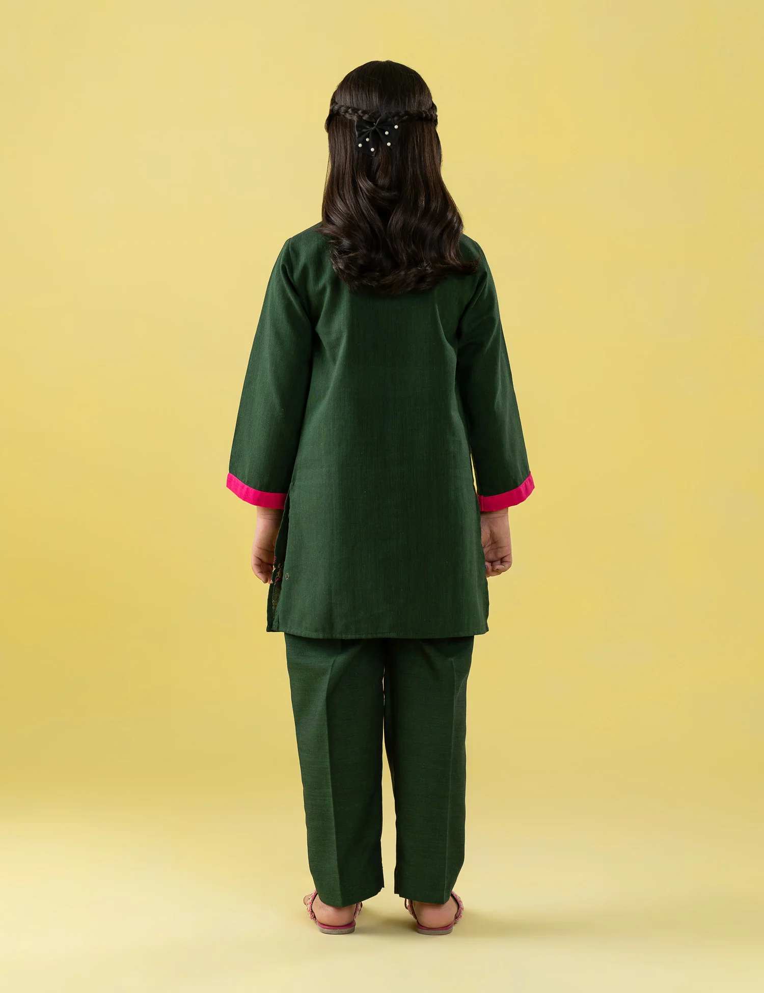 2 PIECE FLORAL EMBROIDERED SUIT - Image 5