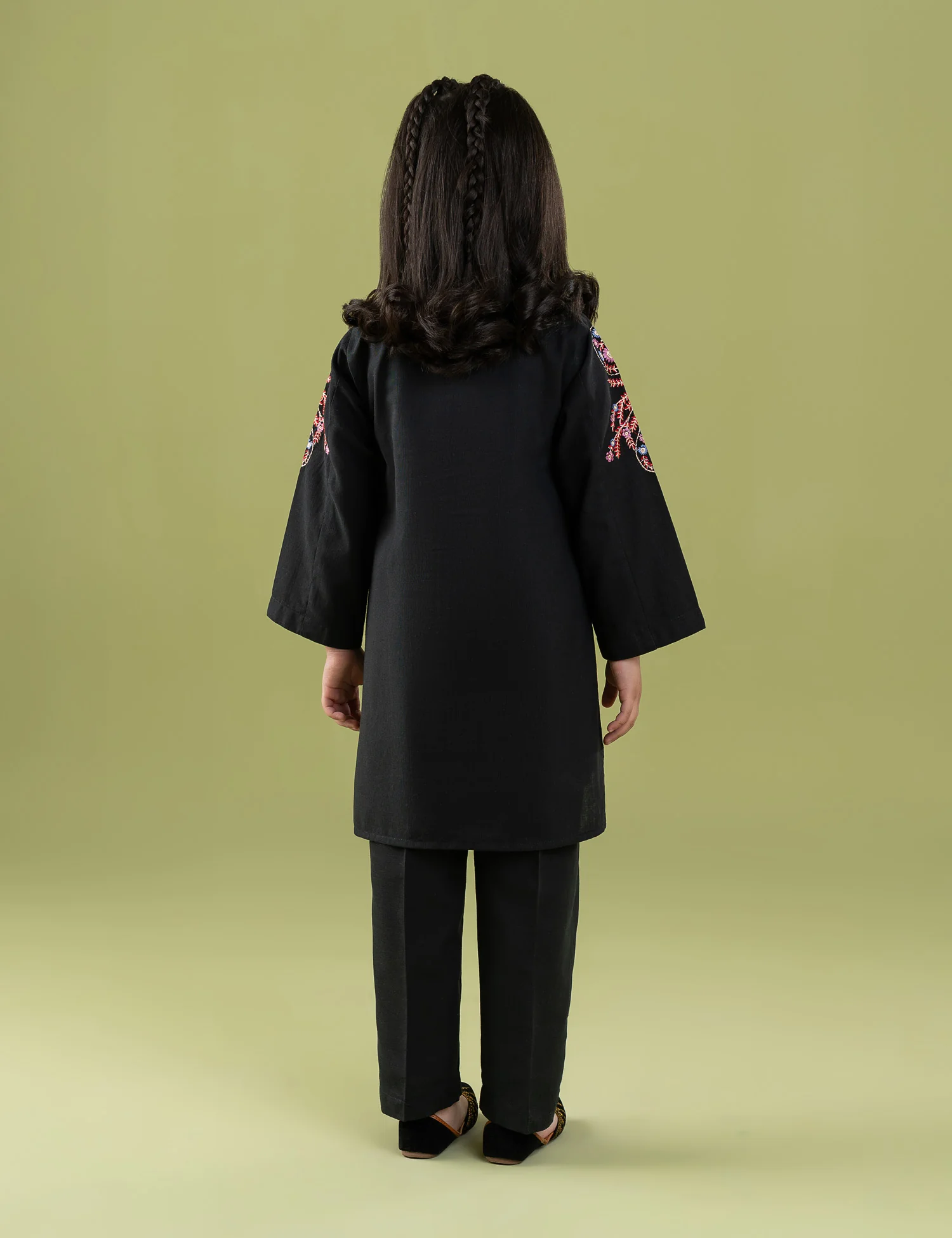 2 PIECE VIBRANT EMBROIDERED SUIT - Image 6