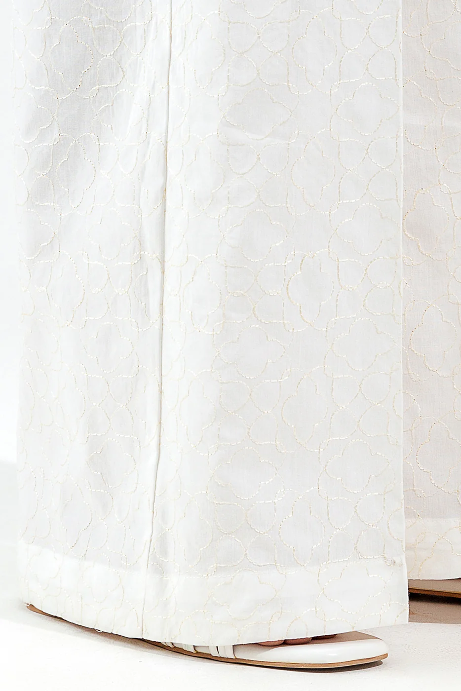 EMBROIDERED CULOTTE PANTS - Image 2