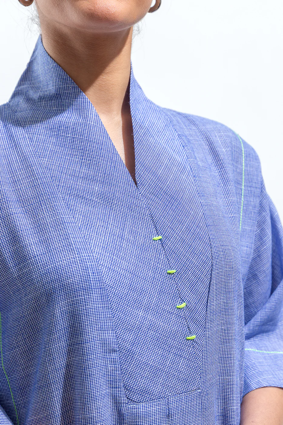 BASIC YARN DYED TUNIC (PRET) - Image 2