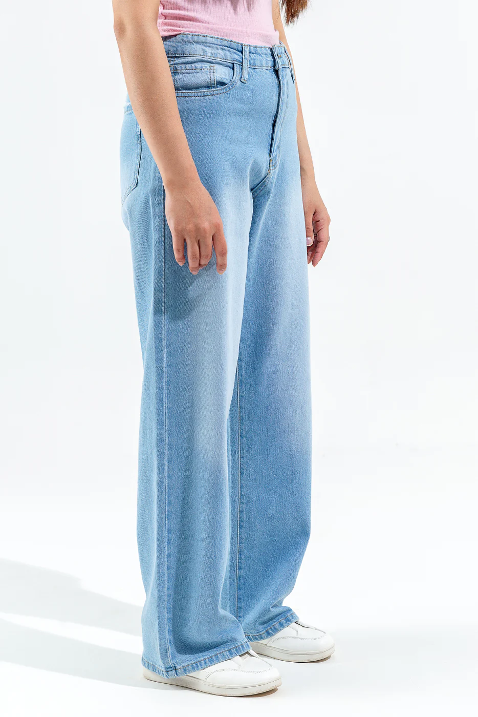 HIGH-RISE WIDE LEG JEANS - Image 2