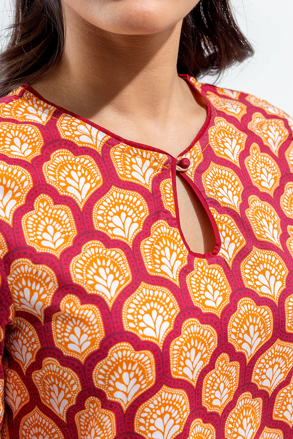 PRINTED LAWN SHIRT (PRET) - Image 4