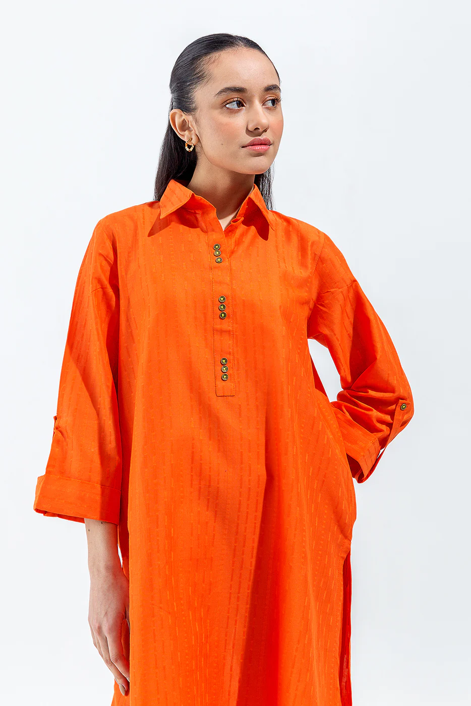 2 PIECE BASIC BROCIA JACQUARD SUIT (PRET) - Image 2