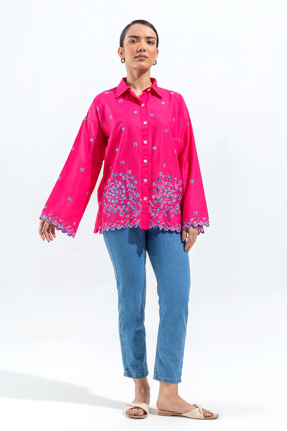 EMBROIDERED FUSION TOP (PRET) - Image 4