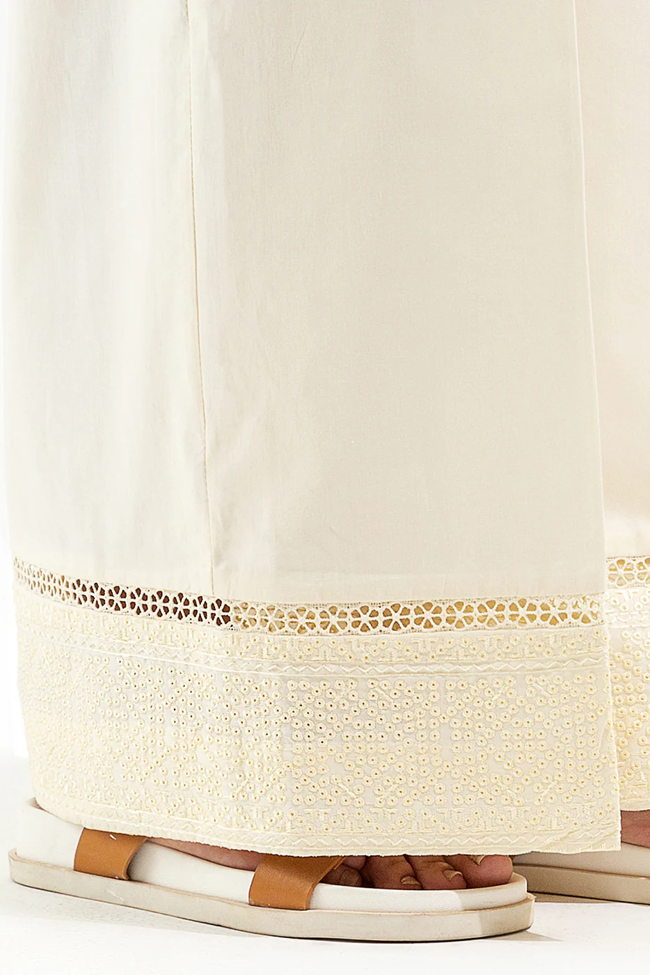 EMBROIDERED CULOTTE PANTS - Image 2