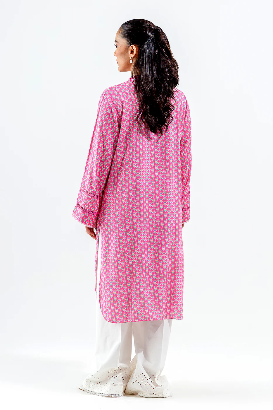 PRINTED VISCOSE SHIRT (PRET) - Image 3