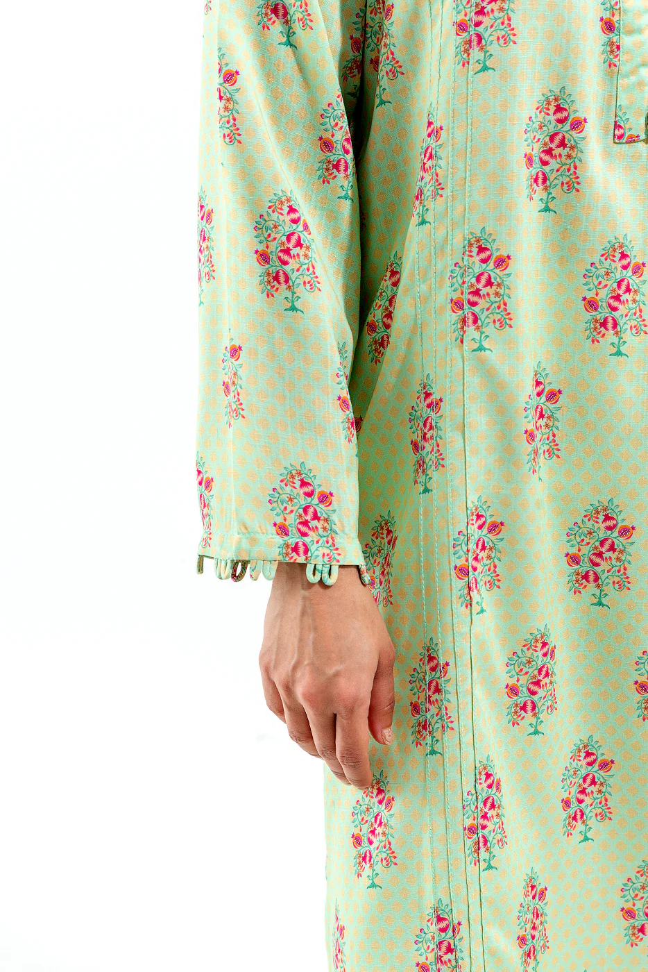 PRINTED VISCOSE SHIRT (PRET) - Image 5