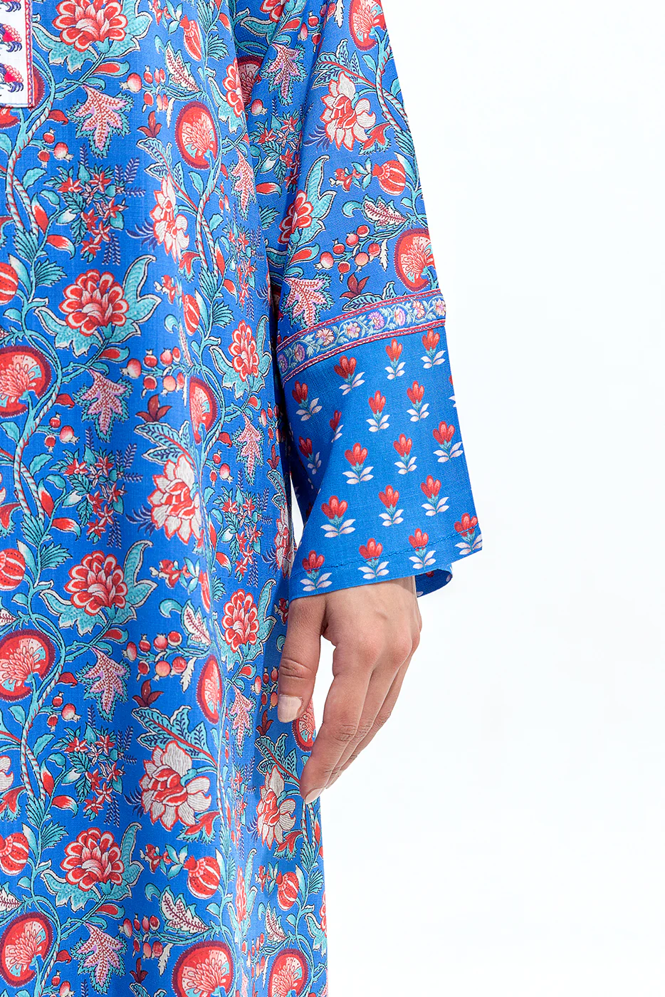 2 PIECE PRINTED VISCOSE SUIT (PRET) - Image 2