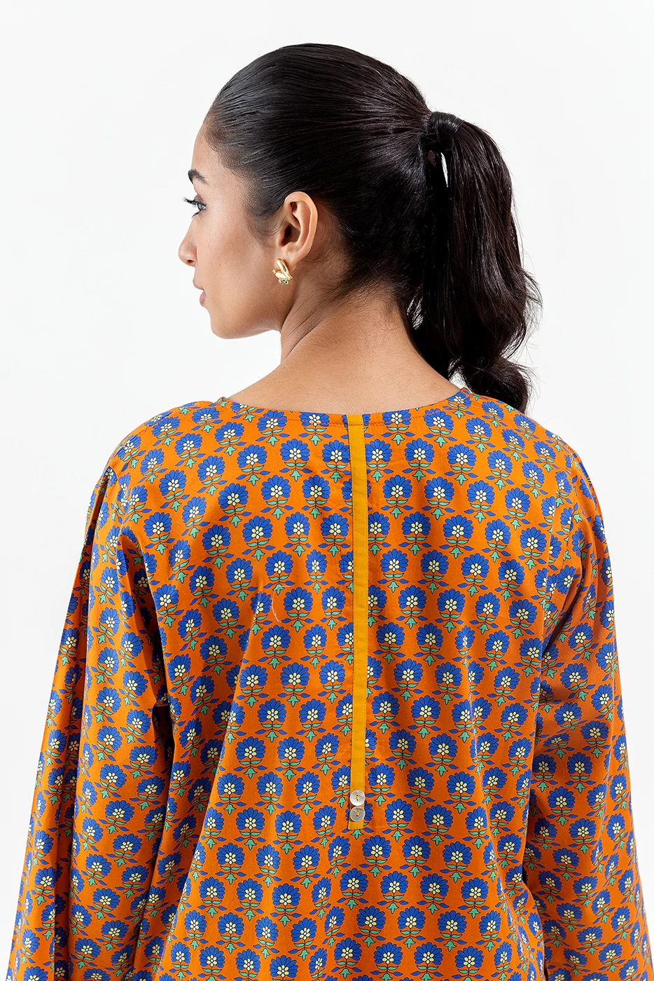 2 PIECE PRINTED LAWN SUIT (PRET) - Image 5