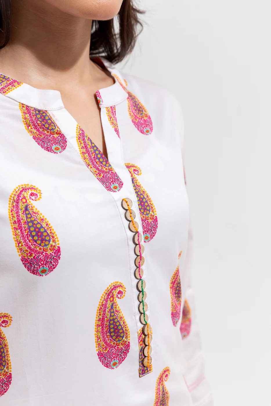 2 PIECE PRINTED PREMIUM LAWN SUIT (PRET) - Image 4