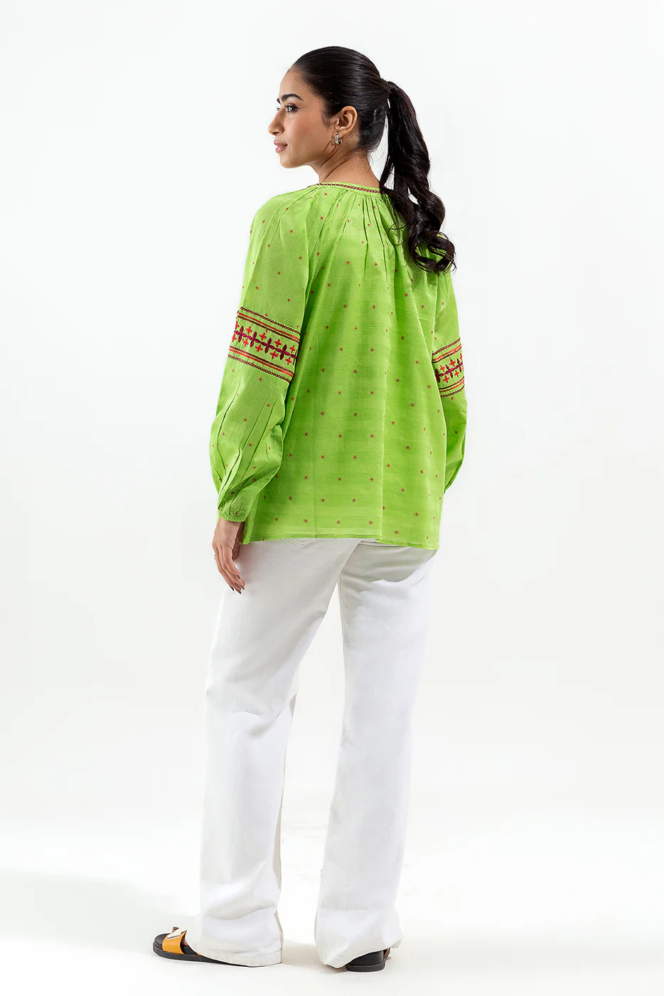 EMBROIDERED FUSION TOP (PRET) - Image 3